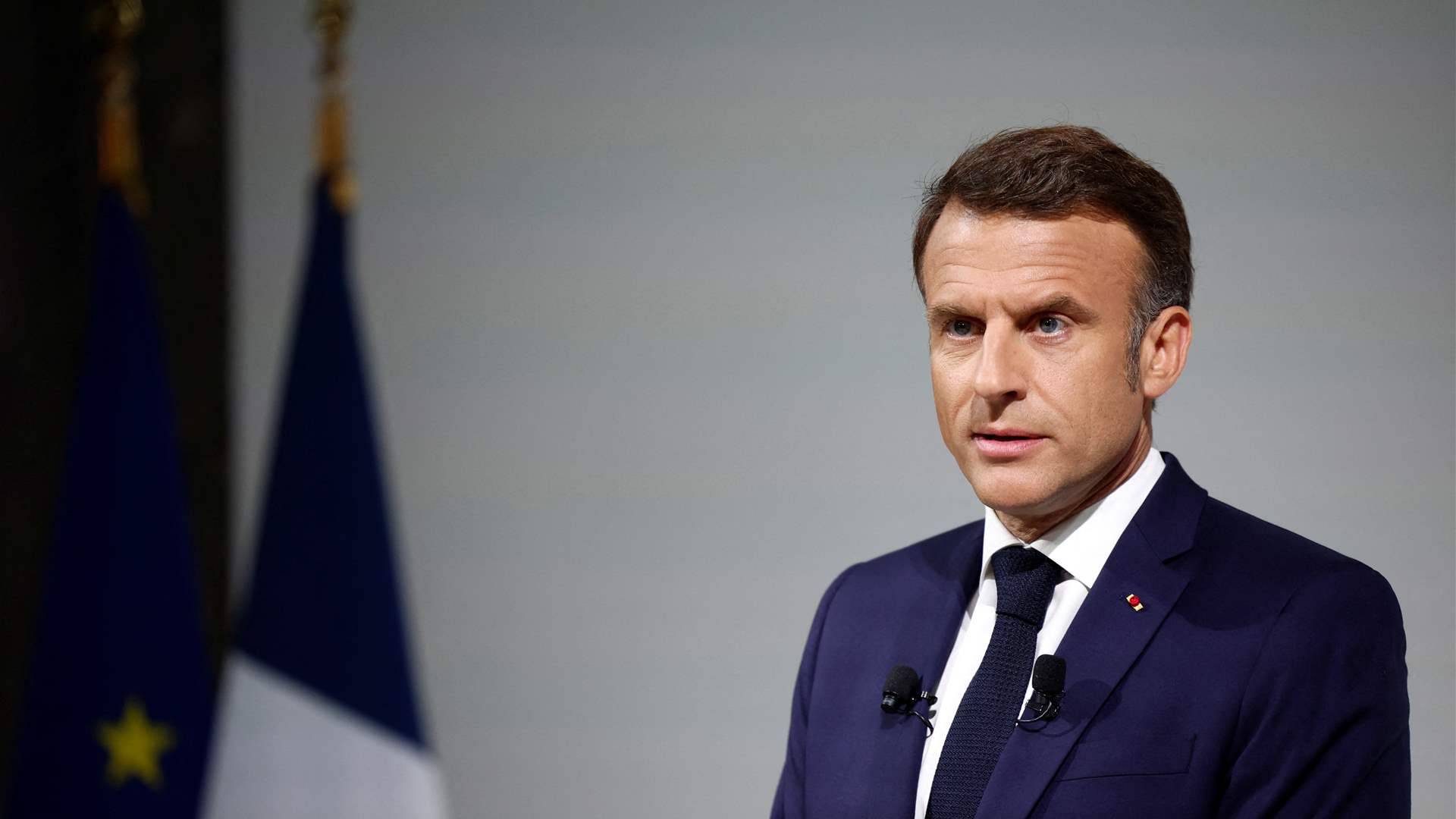 Macron says France facing &#39;very serious&#39; moment as far-right and far-left lead polls