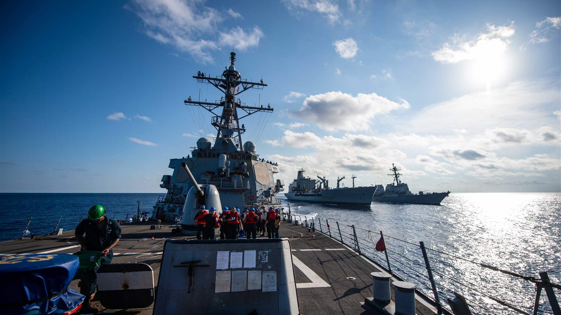 Crew evacuated from vessel hit by Houthis
