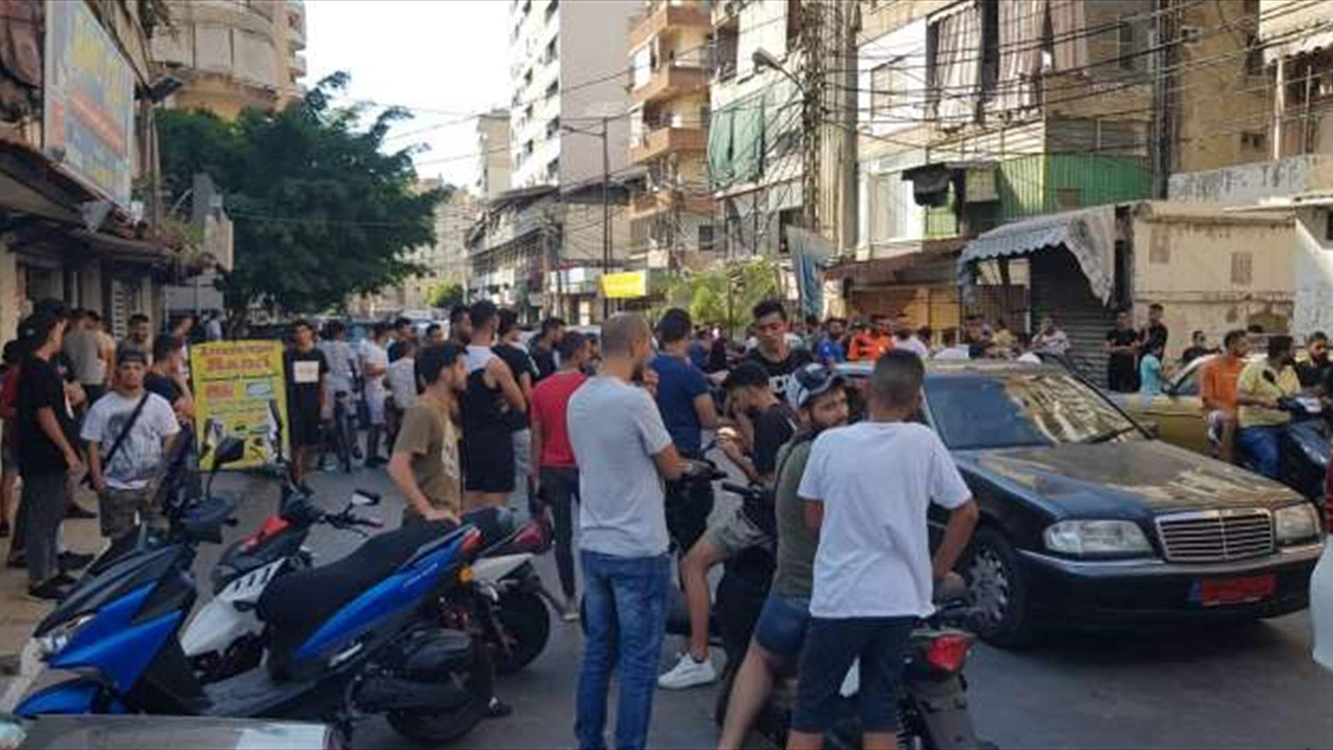 إشكال بين شبان سوريين على كورنيش الغازية