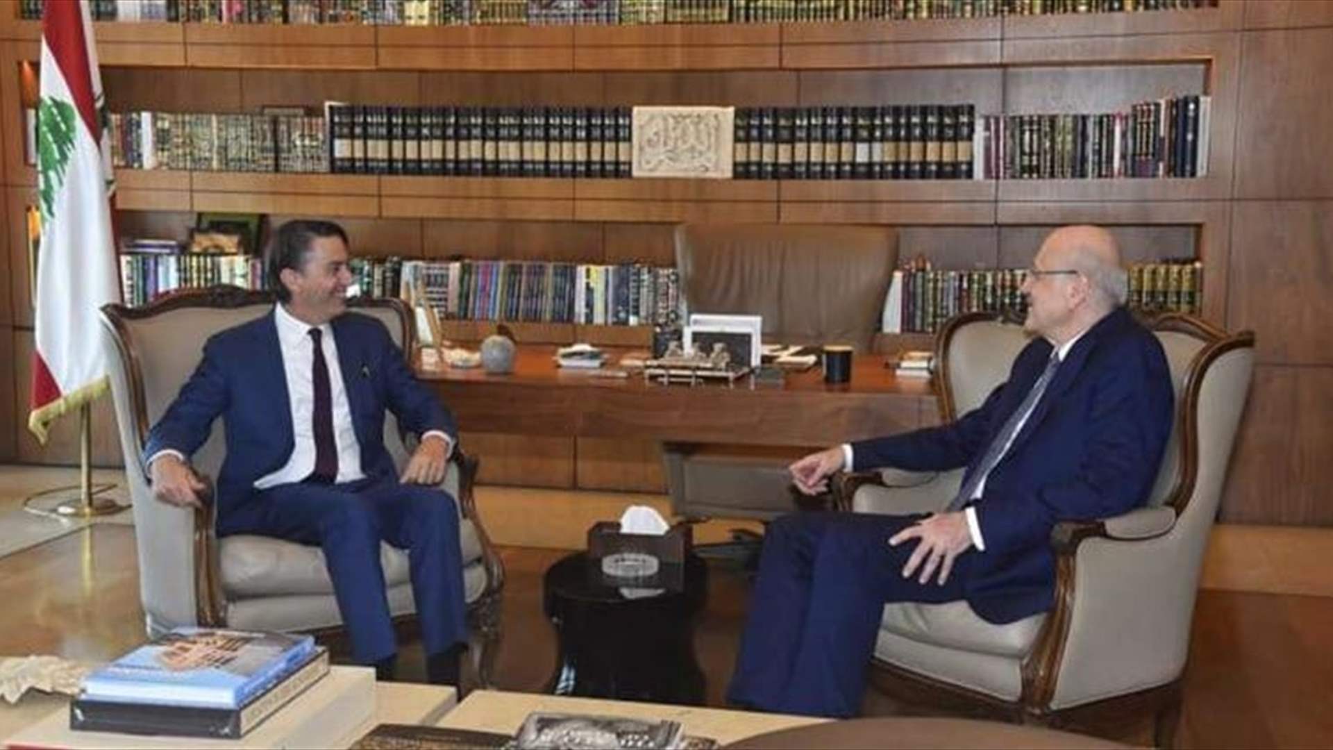Mikati and US Envoy Hochstein discuss path to peace amid tensions