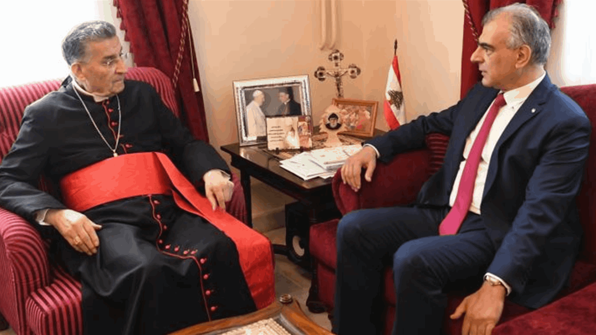 سلسلة استقبالات للراعي... الصايغ: لا يمكن لأحد أن يأخذنا الى الحرب ويطلب منا أن نقف الى جانبه 