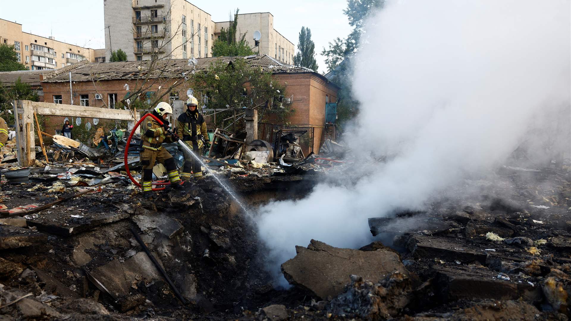 Russia launches air attack on Kyiv and surrounding region, Ukraine says