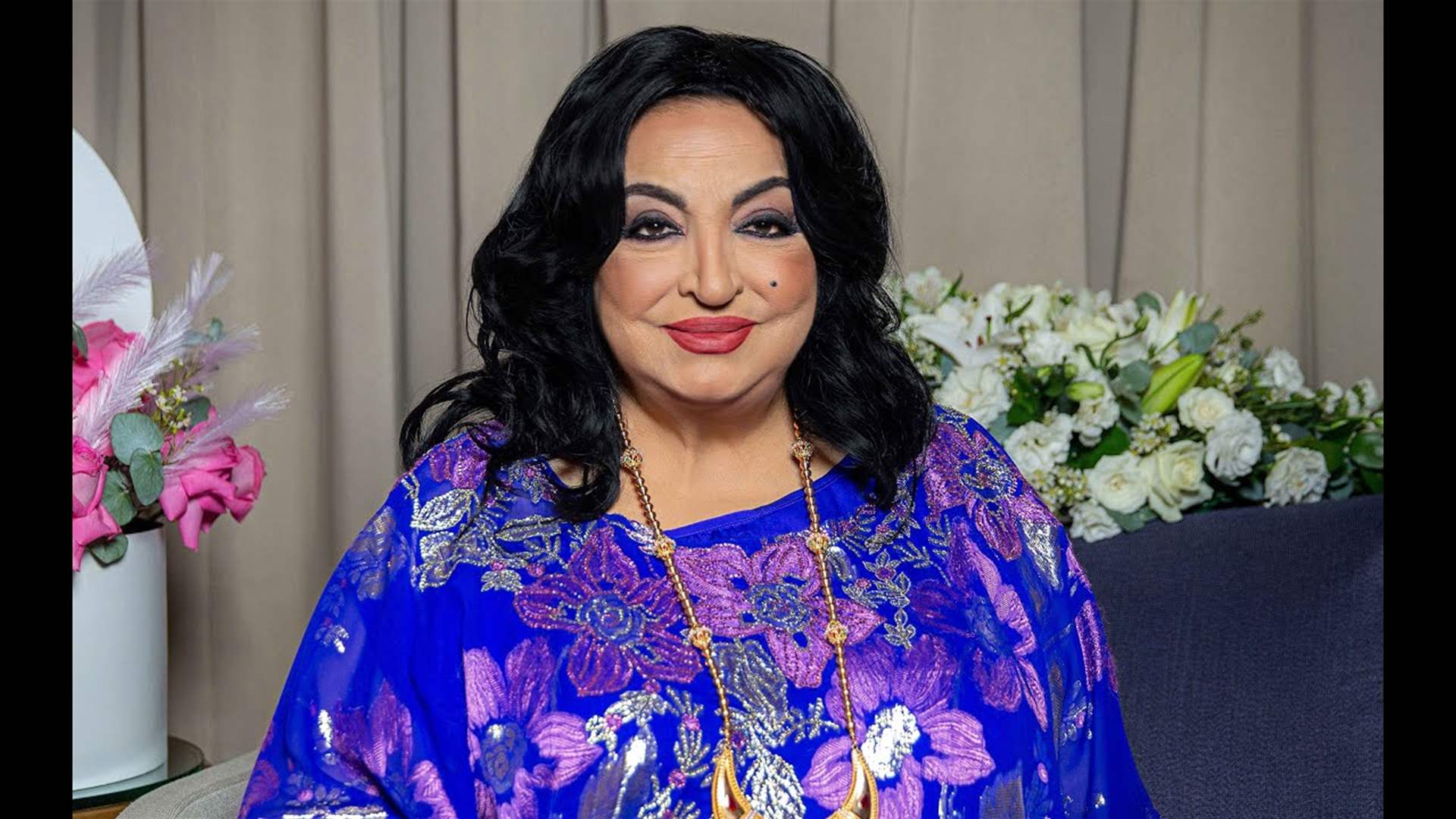 وزير الخارجية الإماراتيّة يزور سميرة توفيق في الفيلا الخاصة بها (صور)