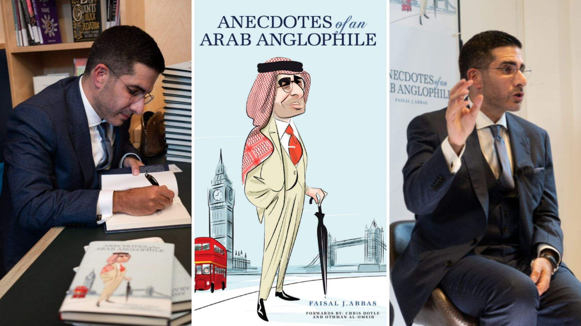 Saudi voices in the West: Faisal Abbas launches &#39;Anecdotes of an Arab Anglophile&#39; book in London