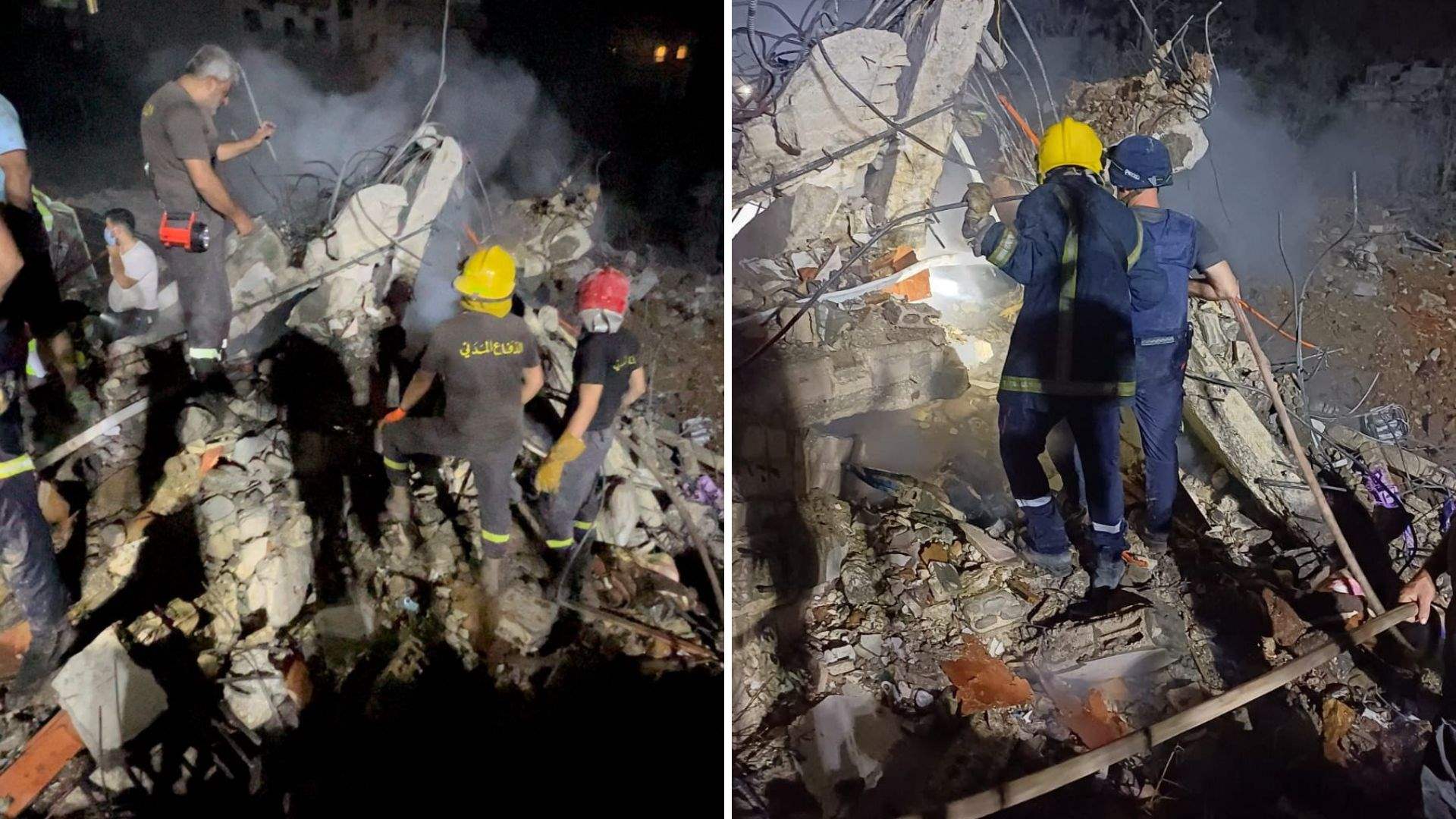 Israeli airstrike in Nabatieh leaves many injured, Civil Defense conducts overnight rescue operations: Here are the details 