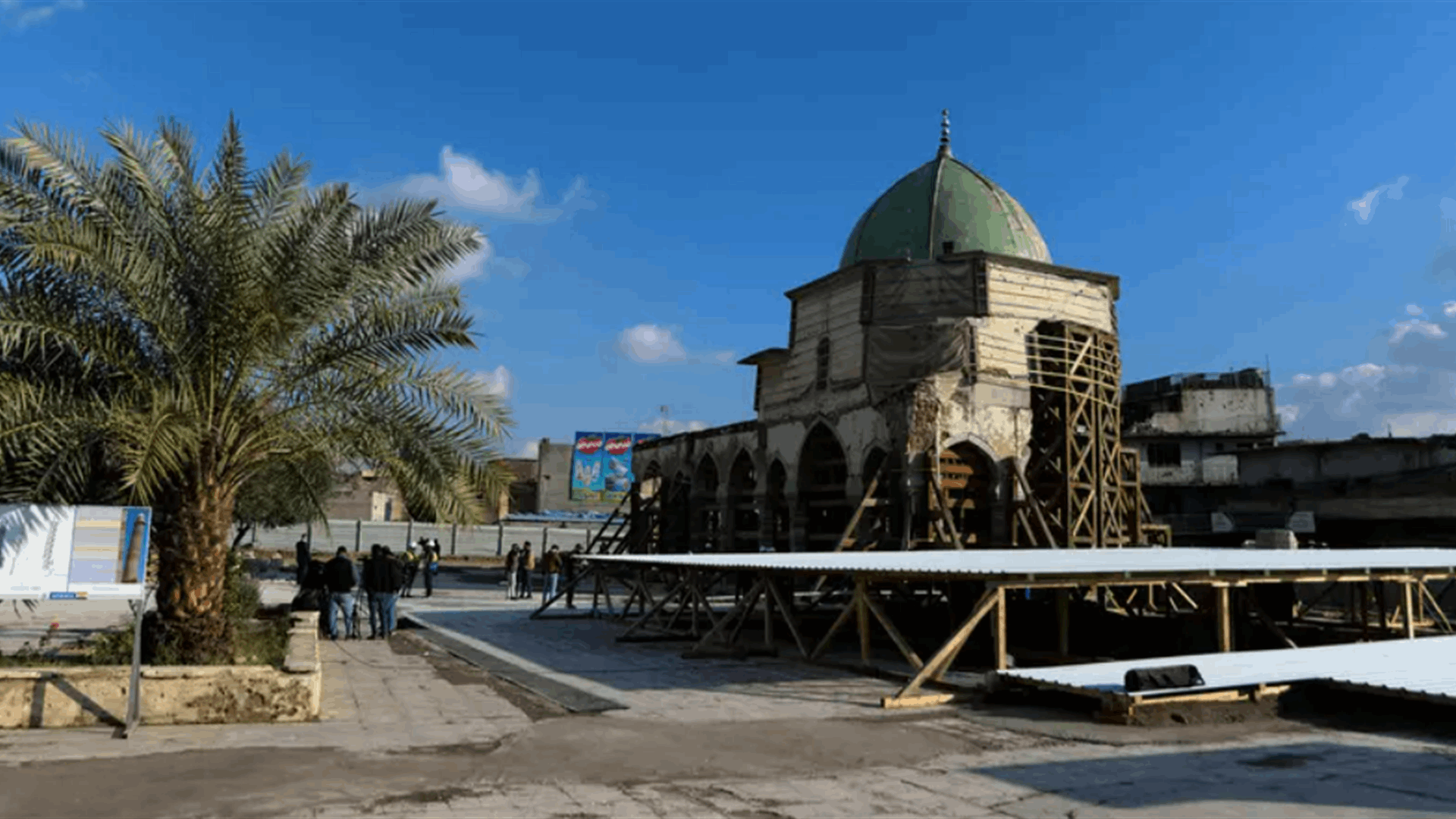 Five bombs planted by ISIS found hidden in iconic Iraq mosque
