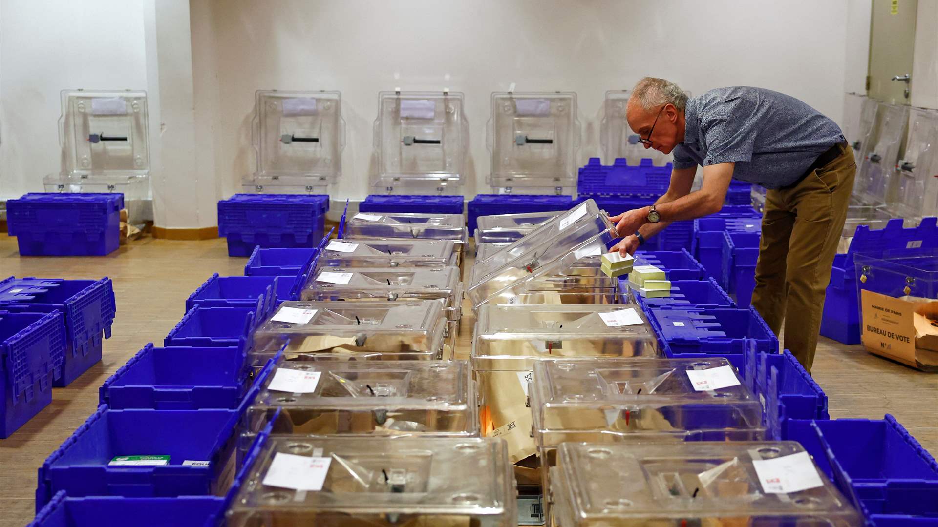 Voters in France cast ballots in pivotal Parliamentary elections