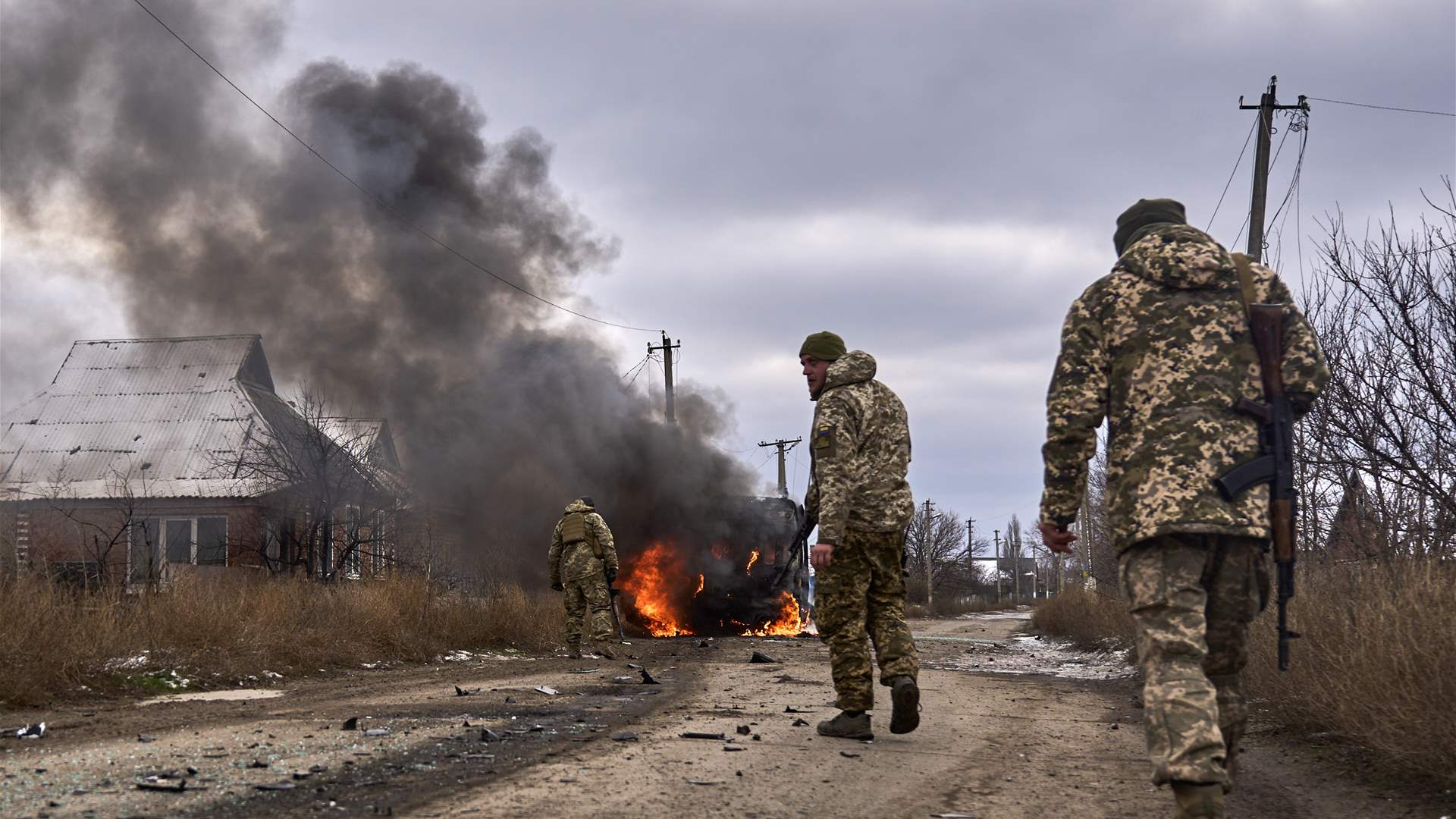 Russia: Ukraine launched scores of drones at three regions