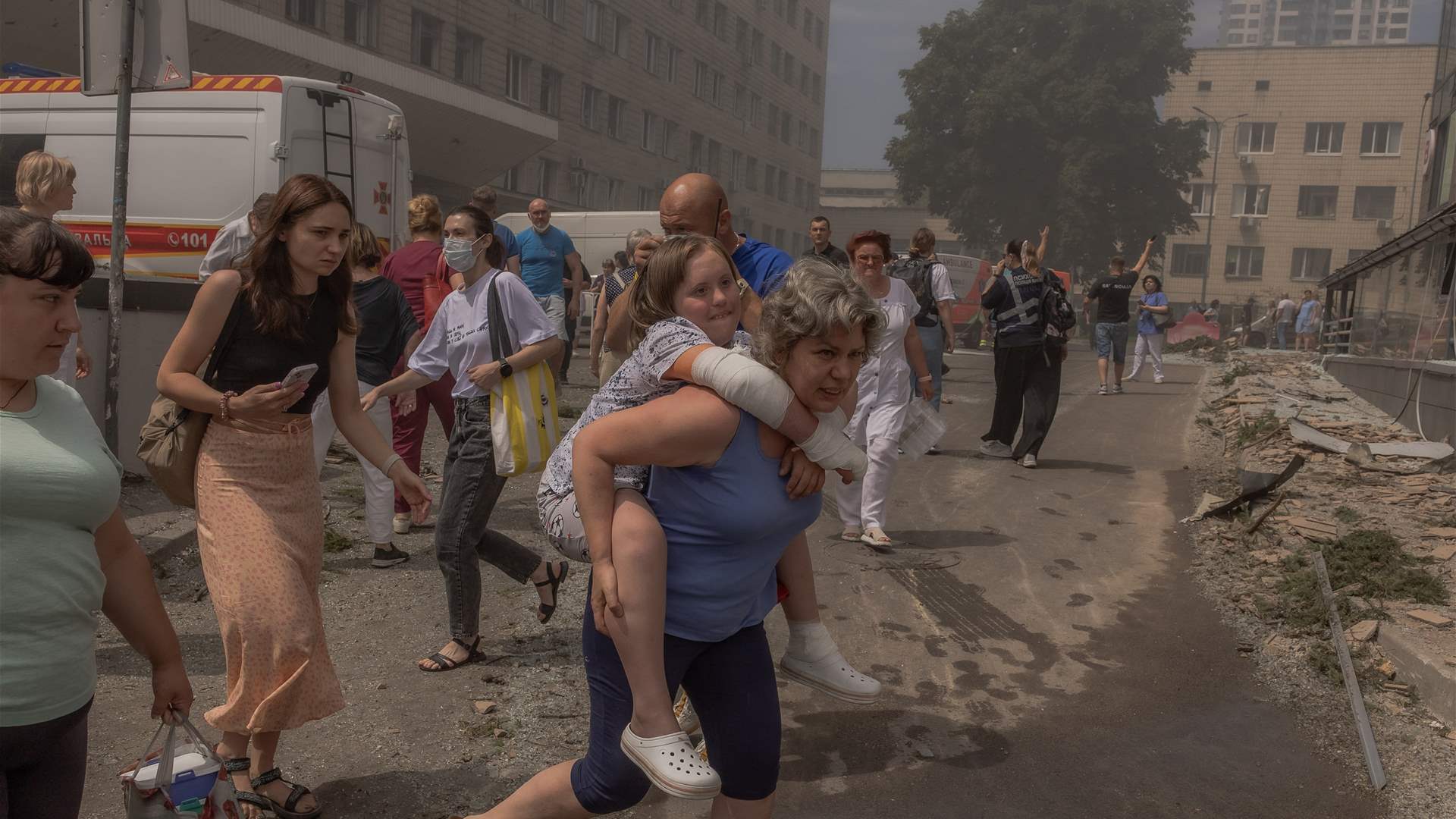 US State Dept condemns 'savage' attack on Kyiv children's hospital
