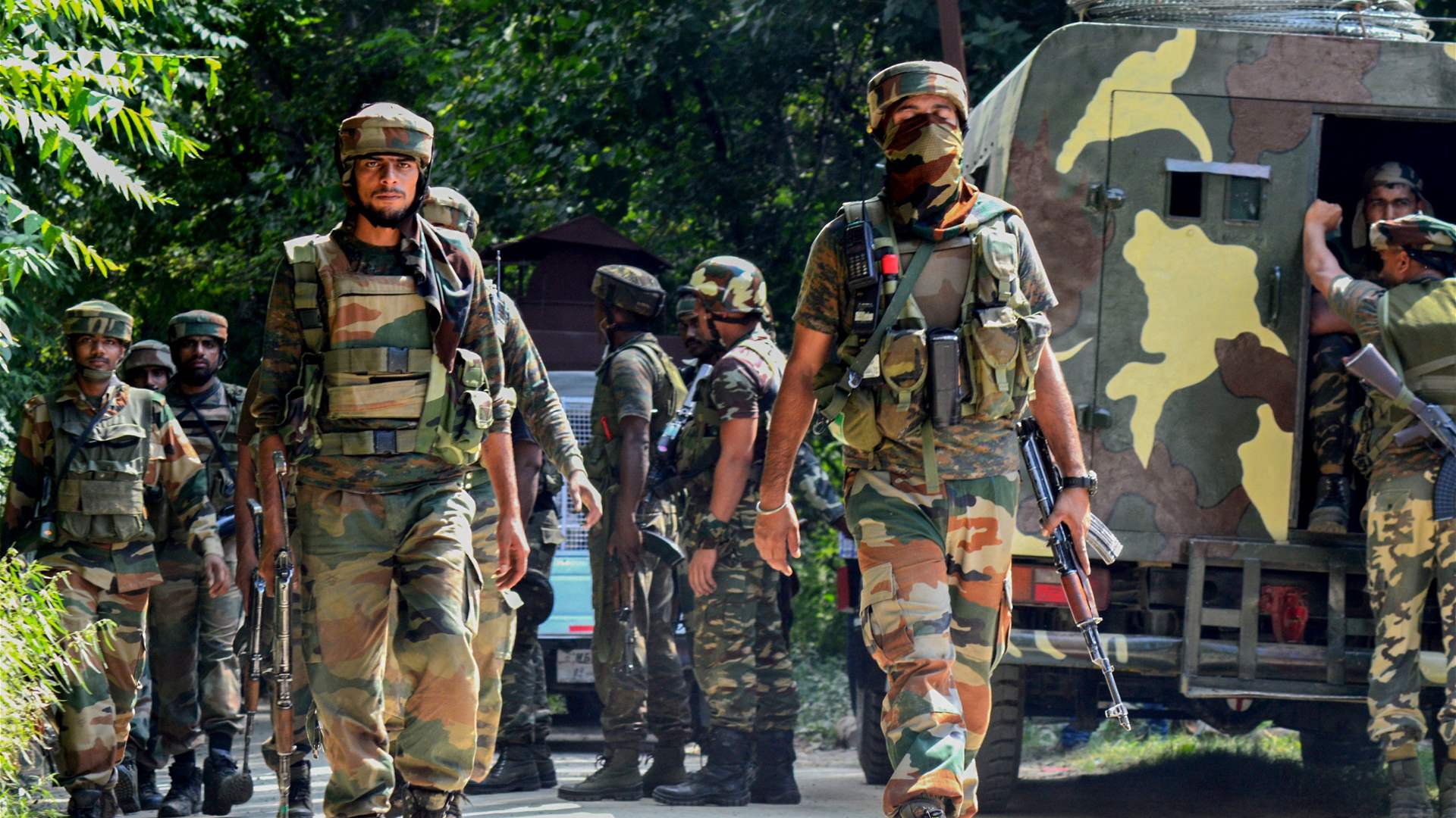 Five Indian army soldiers killed in militant attack in Kashmir region
