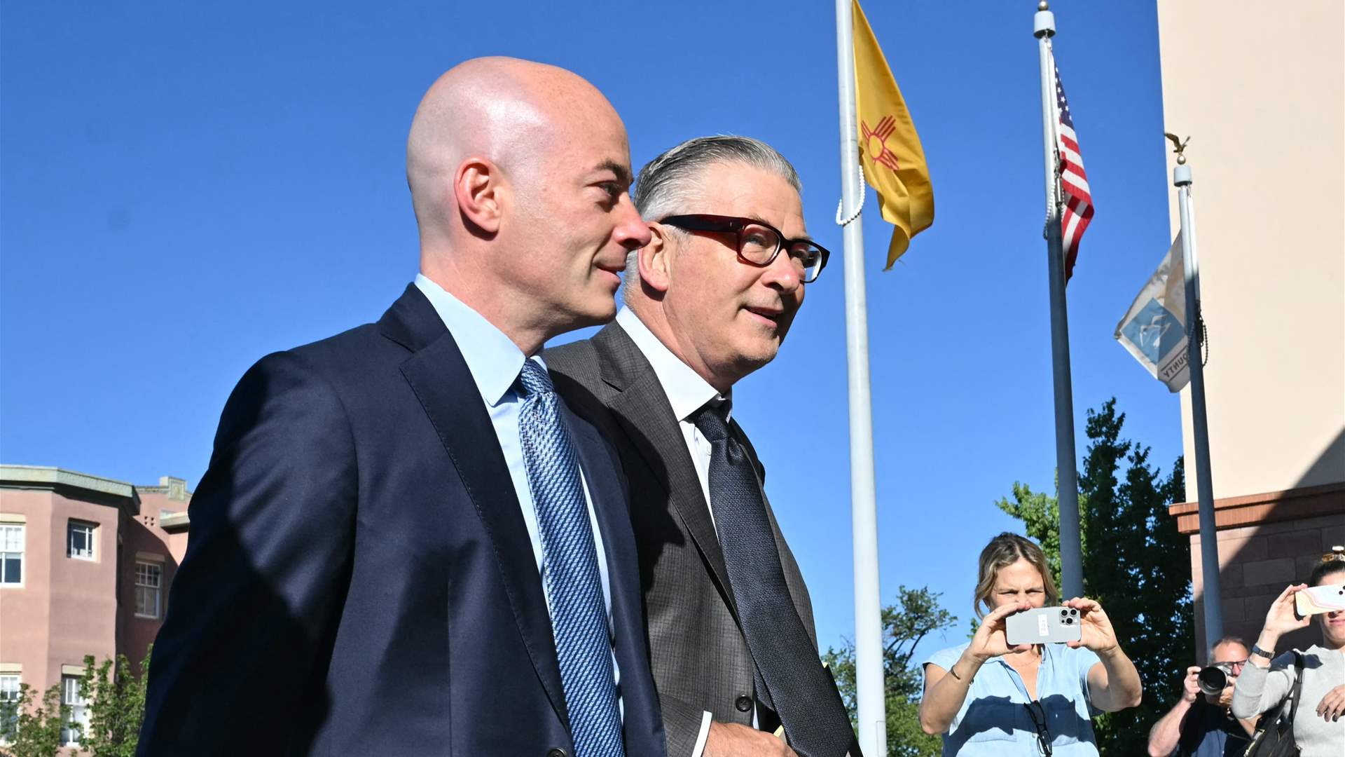 Hollywood star Alec Baldwin arrives in court for start of 'Rust' manslaughter trial