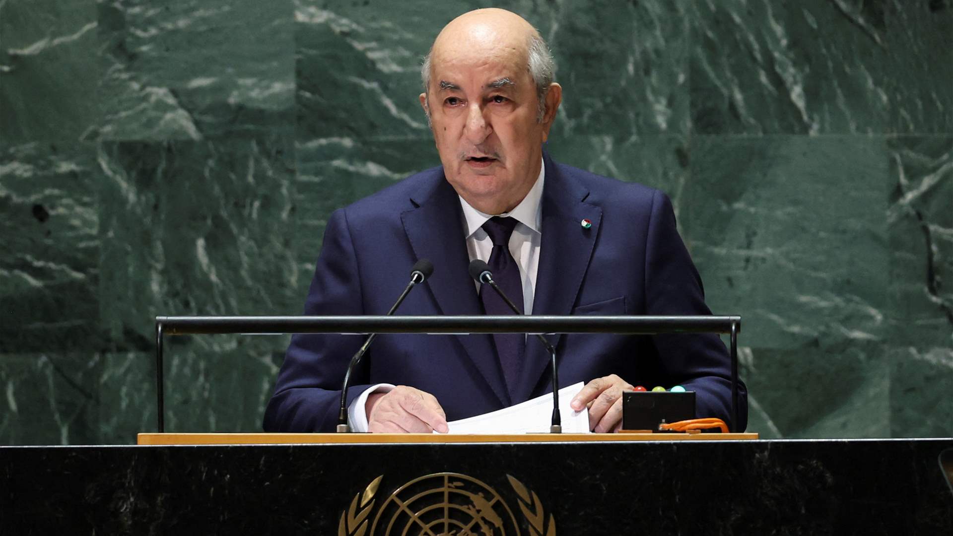 Algerian president Tebboune to run for second presidential term