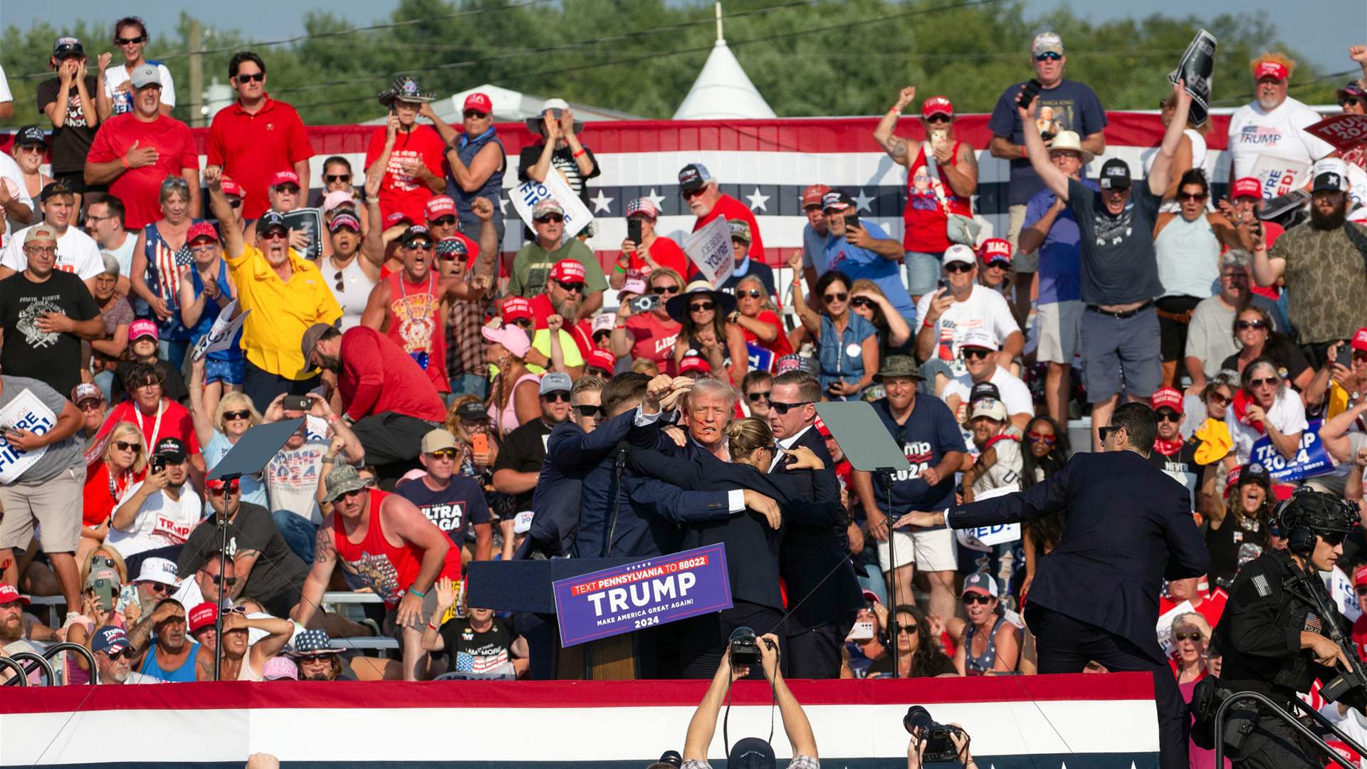 US authorities have 'tentatively identified' shooter at Trump rally