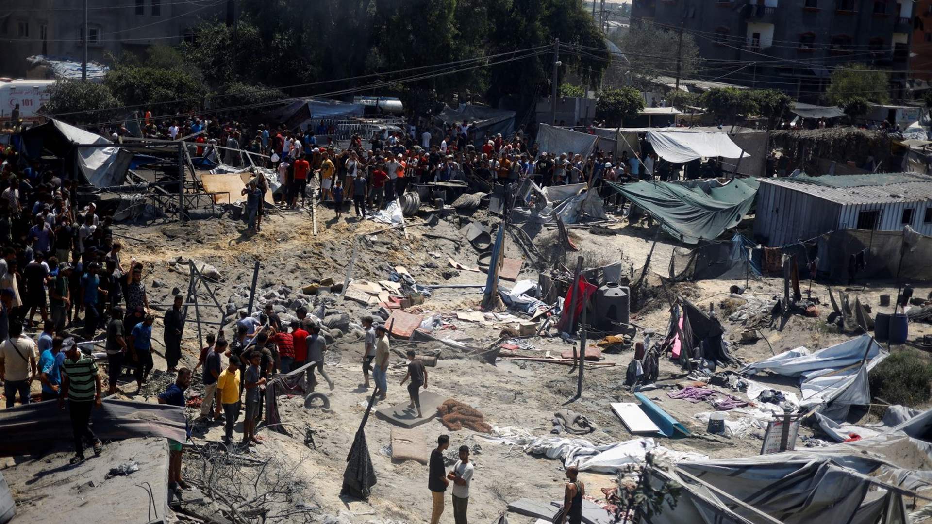 Lebanon condemns Israel&#39;s attack on Khan Yunis refugee camp