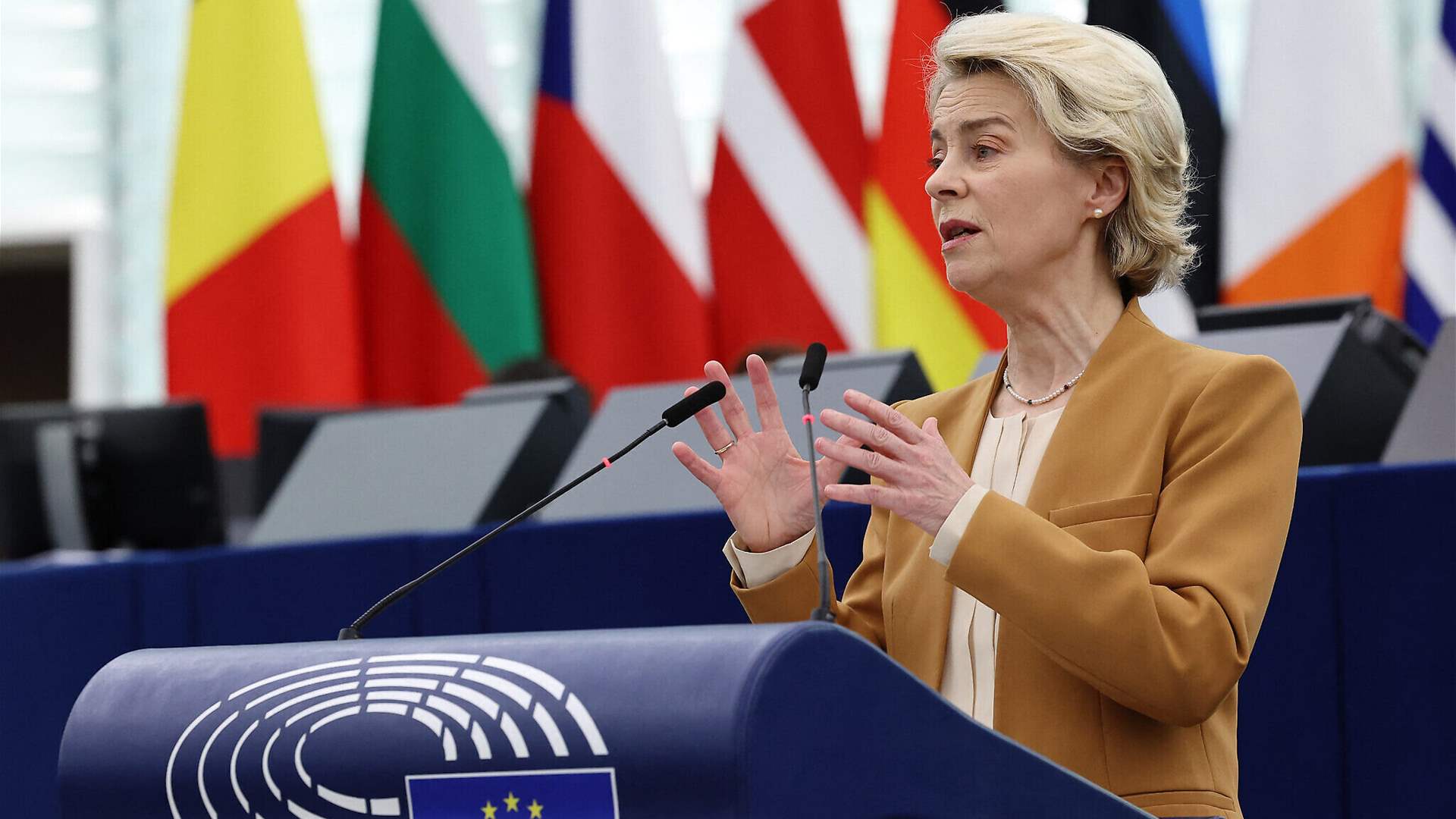 &#39;The bloodshed in Gaza must stop now&#39; states EU chief von der Leyen