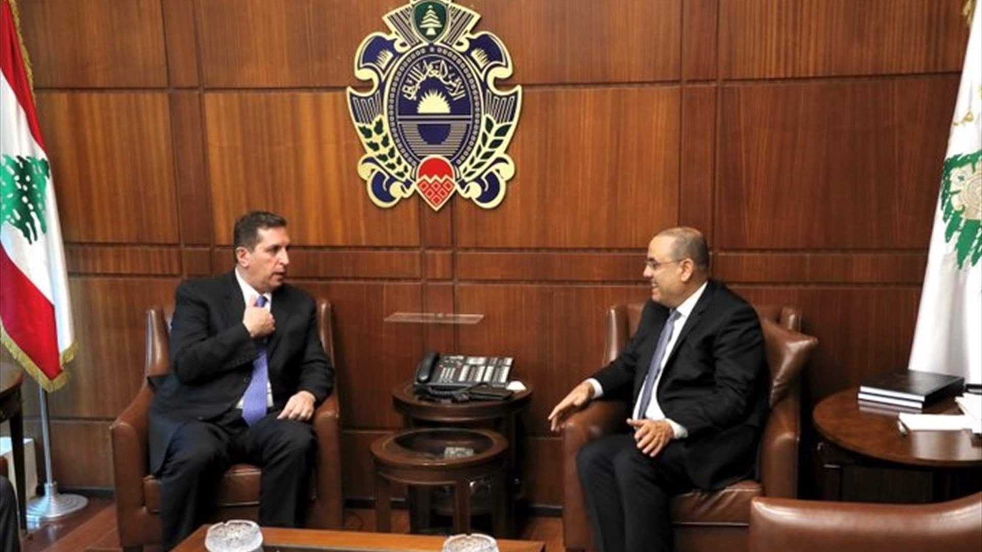 البيسري التقى المبعوث الخاص لوزير الخارجية الروسي لشؤون الشرق الاوسط