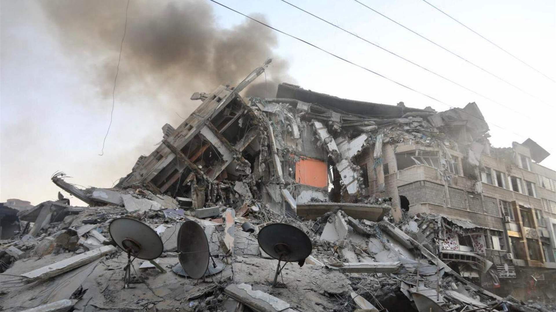 Israel kills dozens of Palestinians in heavy bombardment of Gaza
