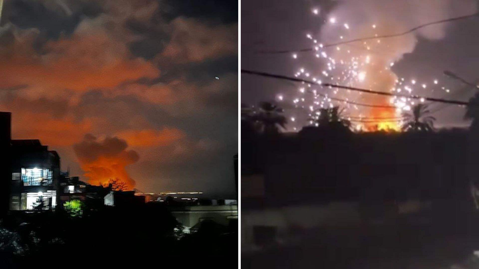 Israeli airstrike hits southern Lebanon&#39;s Aadloun - El Zahrani, successive explosions reported (Video)