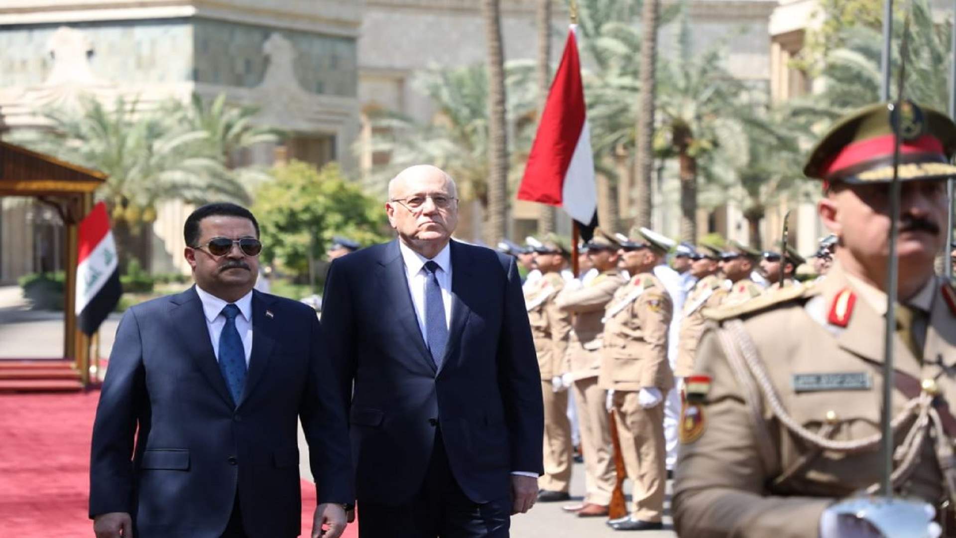 ميقاتي يلتقي نظيره العراقي