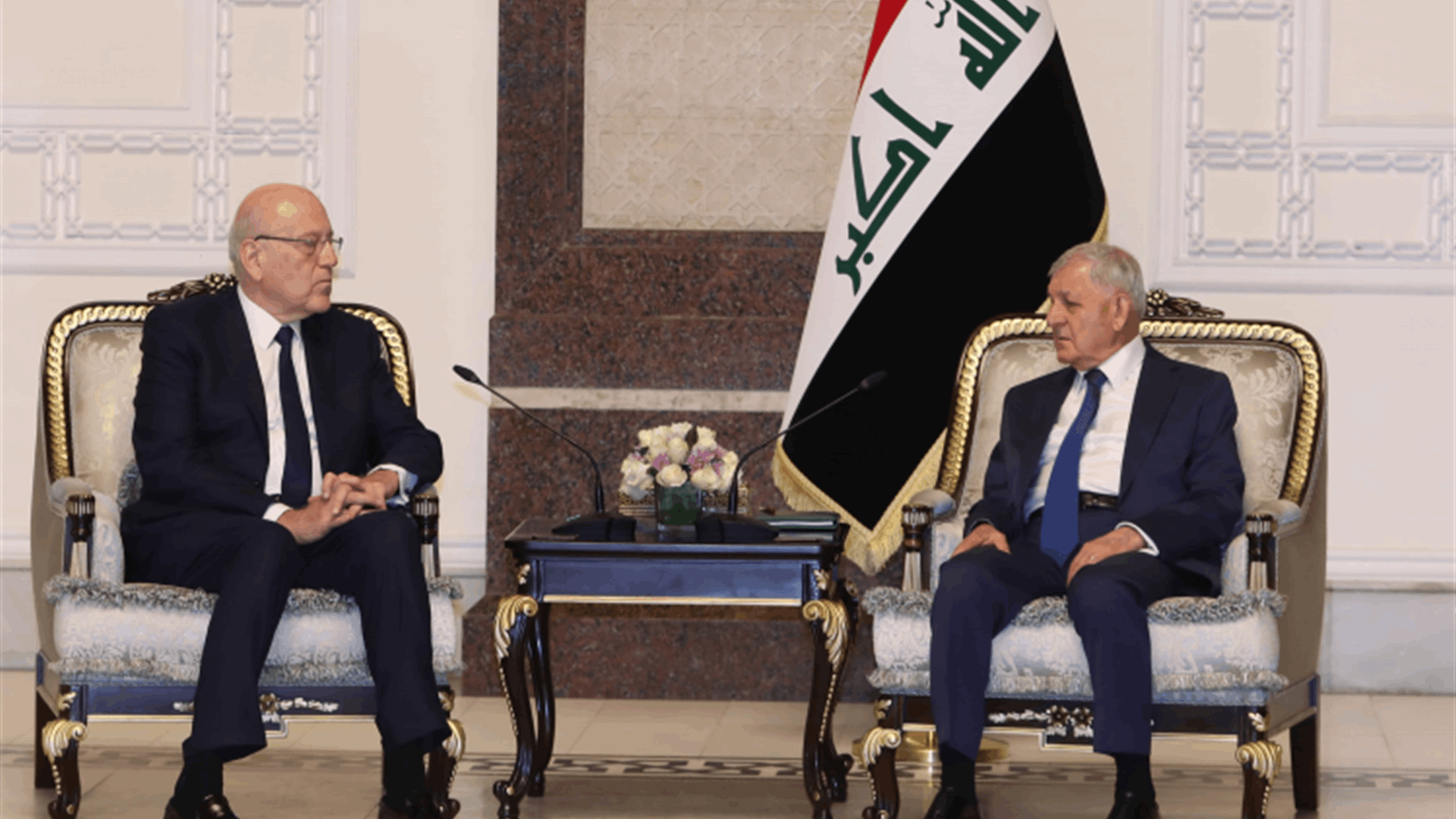 لقاء لبنانيّ عراقيّ للبحث في التعاون المشترك