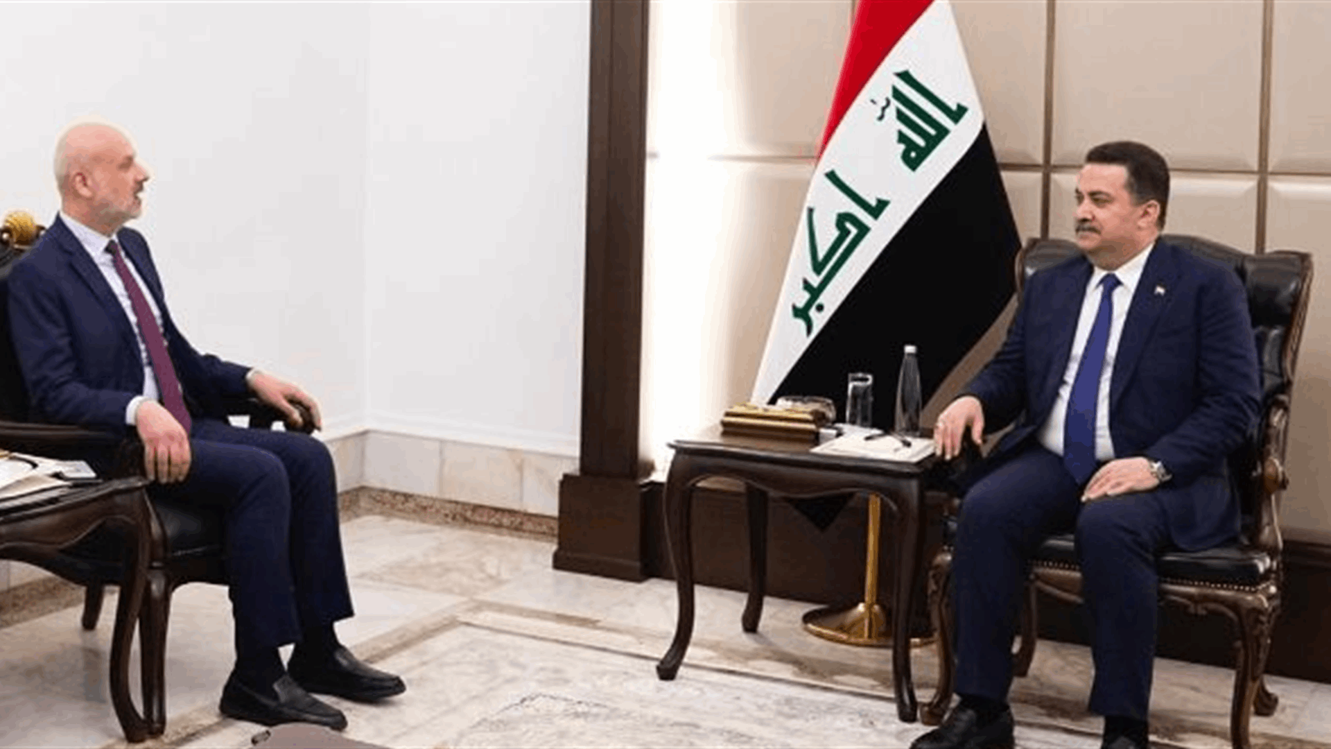 لقاء بين رئيس مجلس الوزراء العراقي ومولوي بحث في التعاون الأمني بين البلدين