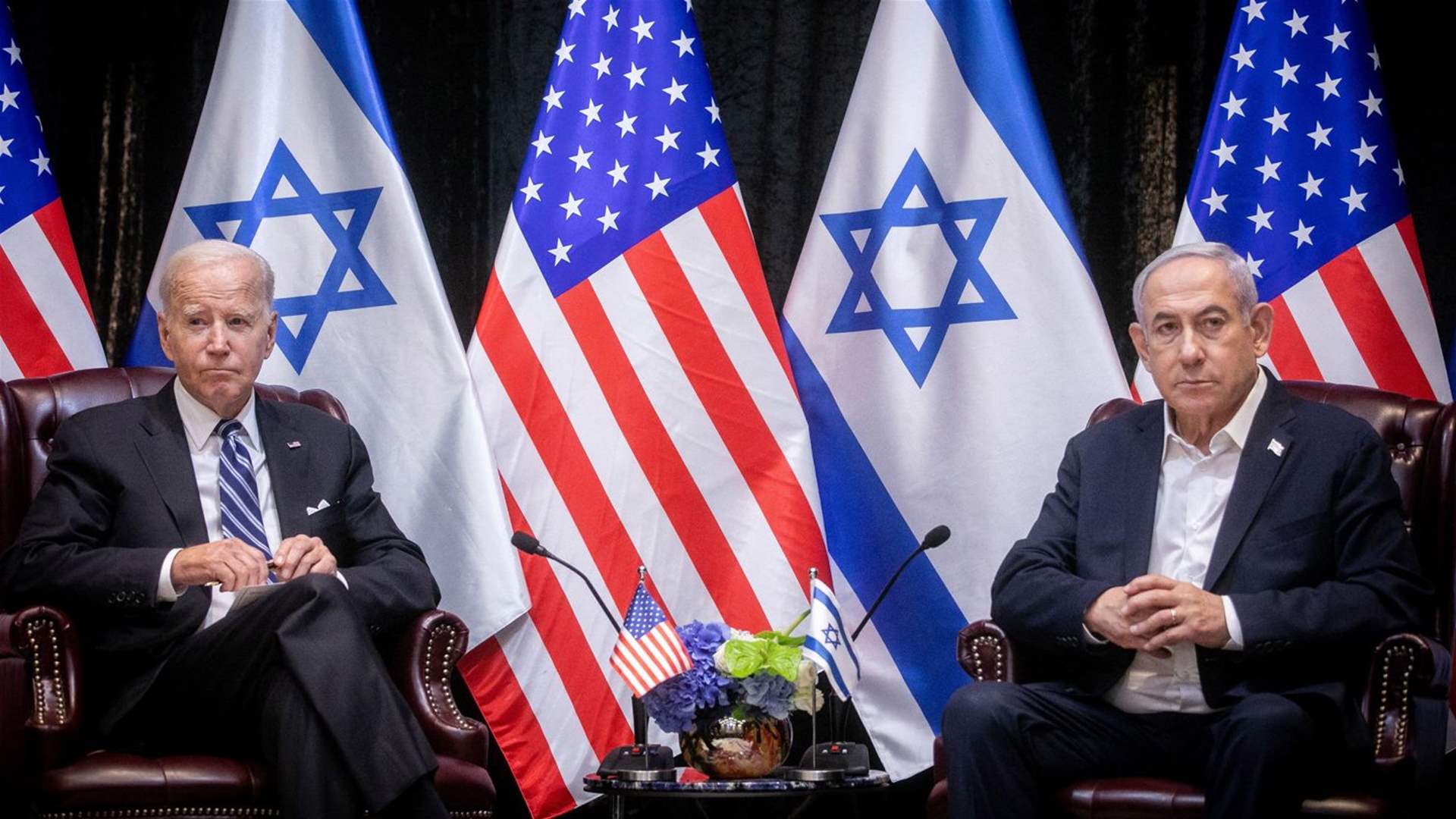 Netanyahu arrives for first White House meeting with Biden