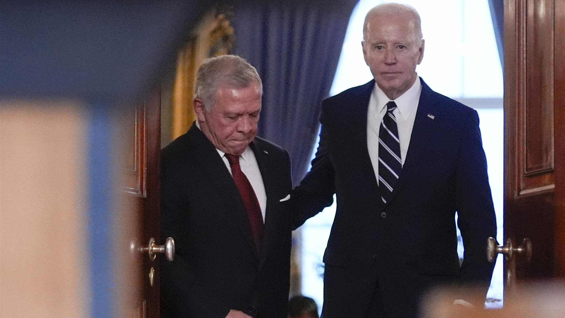 Biden, Jordanian King discuss Gaza ceasefire talks