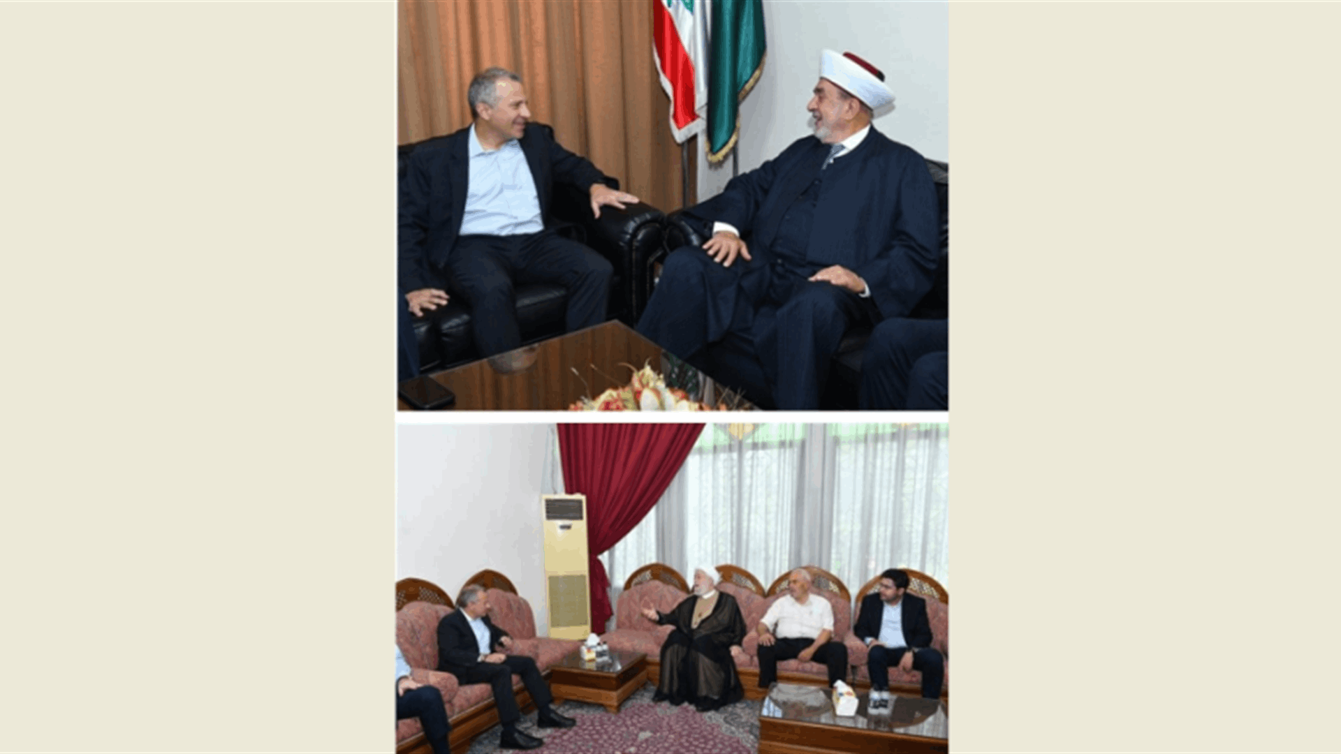 باسيل زار المفتيين عسيران وسوسان في إطار جولته الصيداوية