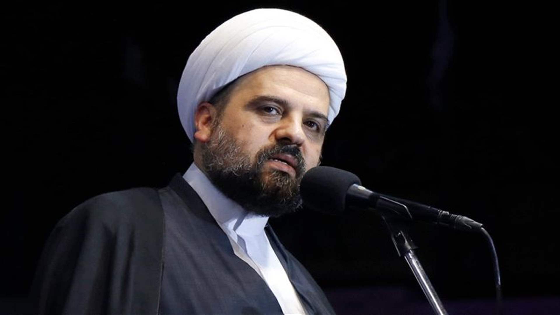 قبلان لـ&quot;الصديق والعدو&quot;: حذار شرارة الحرب لأن واقع المنطقة يكاد ينفجر 