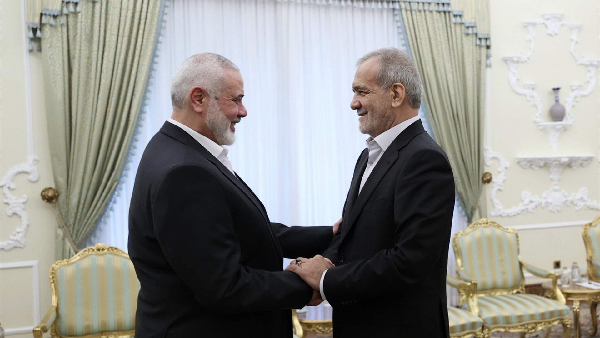 Iran President vows to make Israel &#39;regret&#39; Haniyeh&#39;s killing