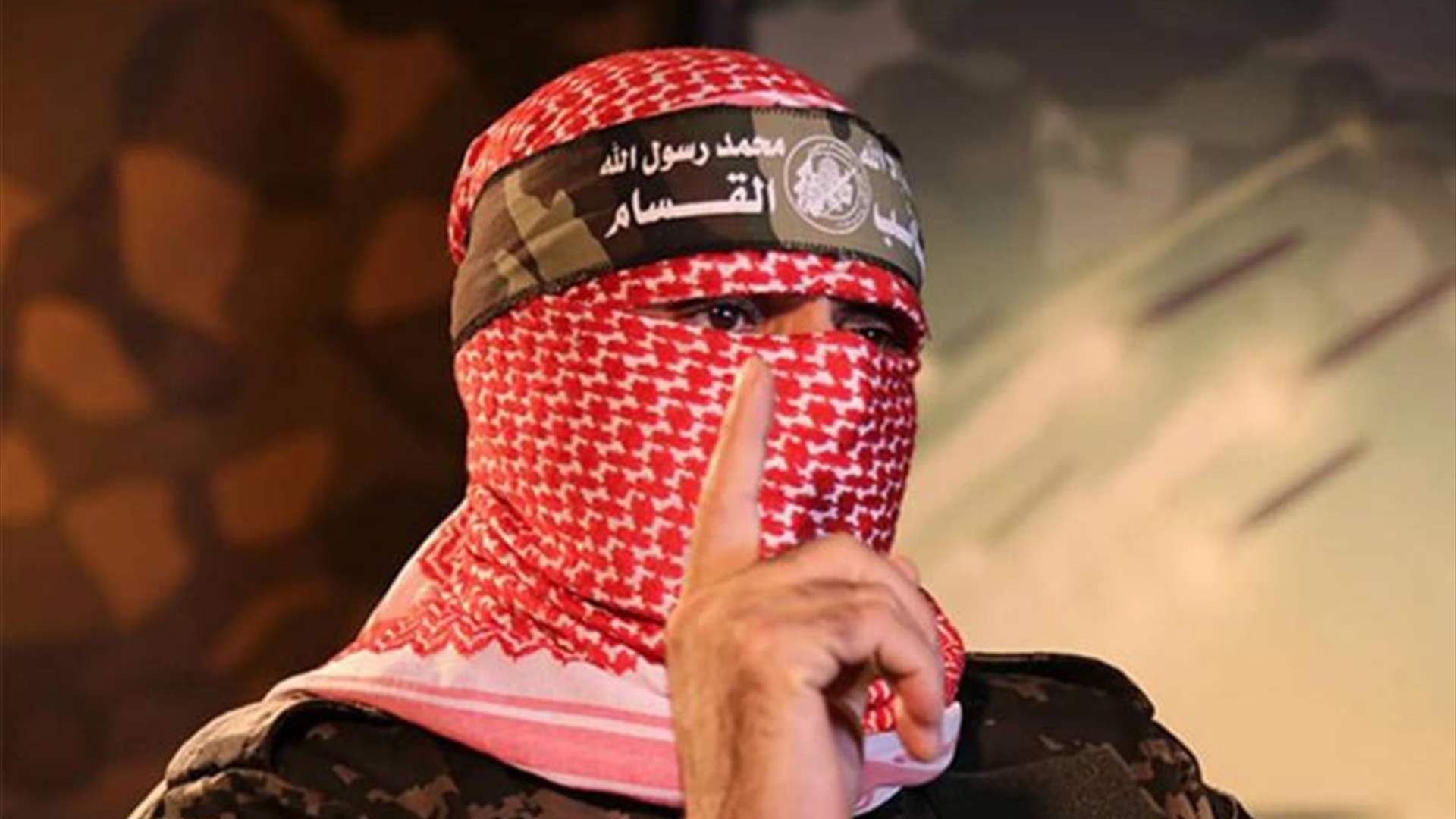 أبو عبيدة: الحارس كان قتل أحد الرهائن بعد أن تلقى نبأ مقتل طفليه