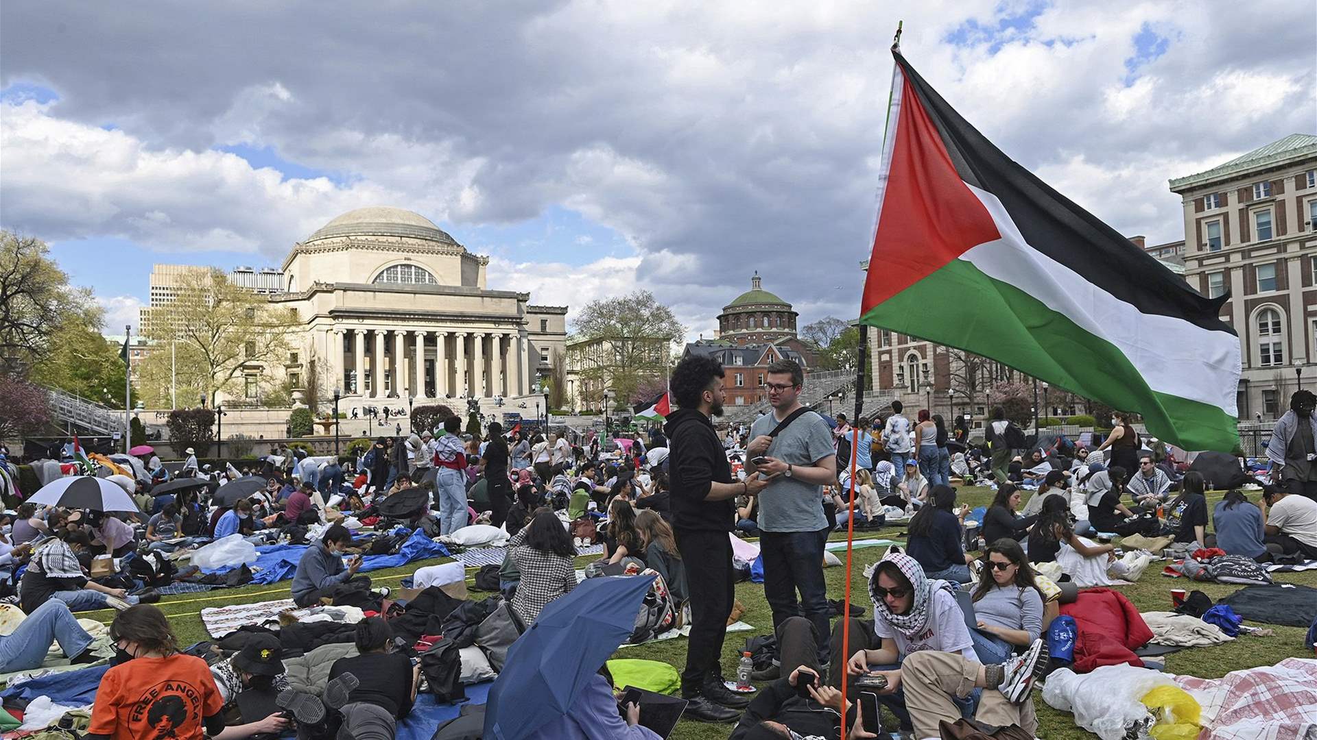 Suspension of Columbia students disciplined over Gaza protests is removed