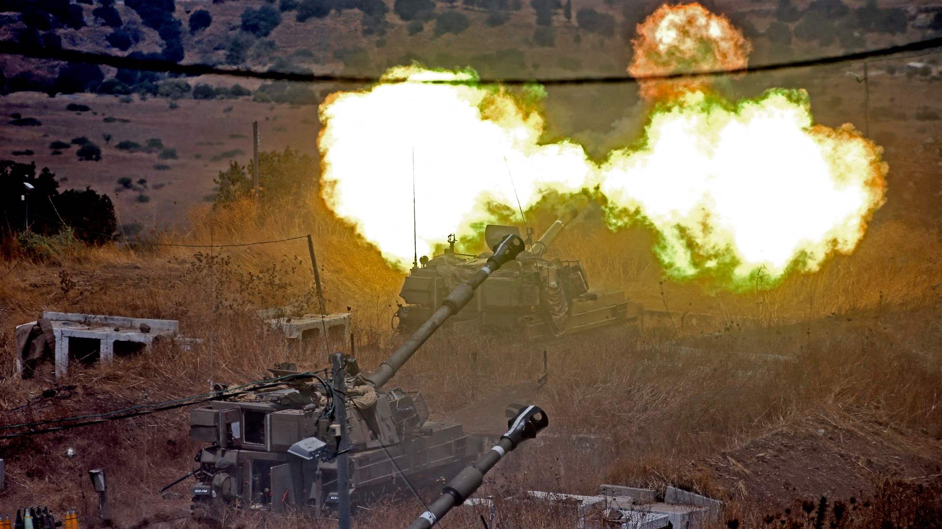 Hezbollah says fired &#39;intense rocket barrages&#39; at Israeli positions