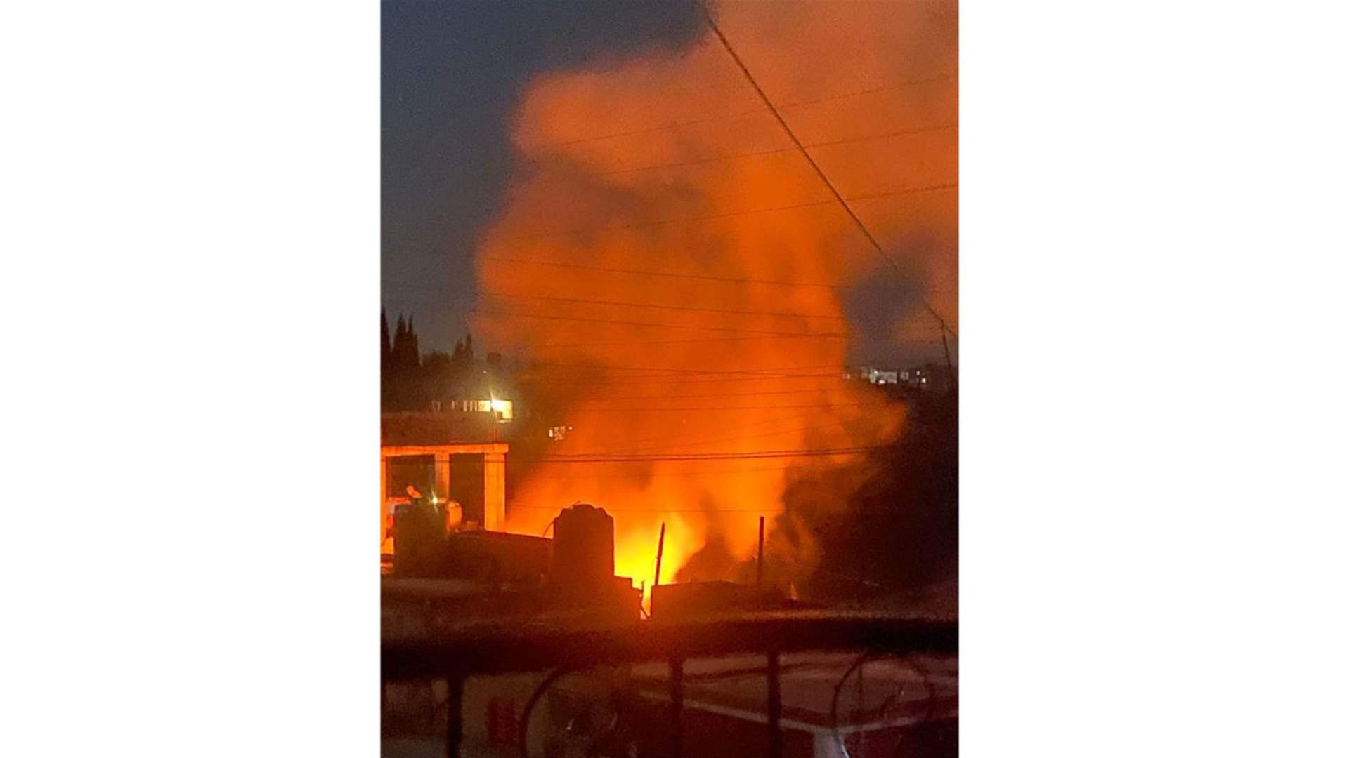 Israeli airstrikes target southern Lebanon towns
