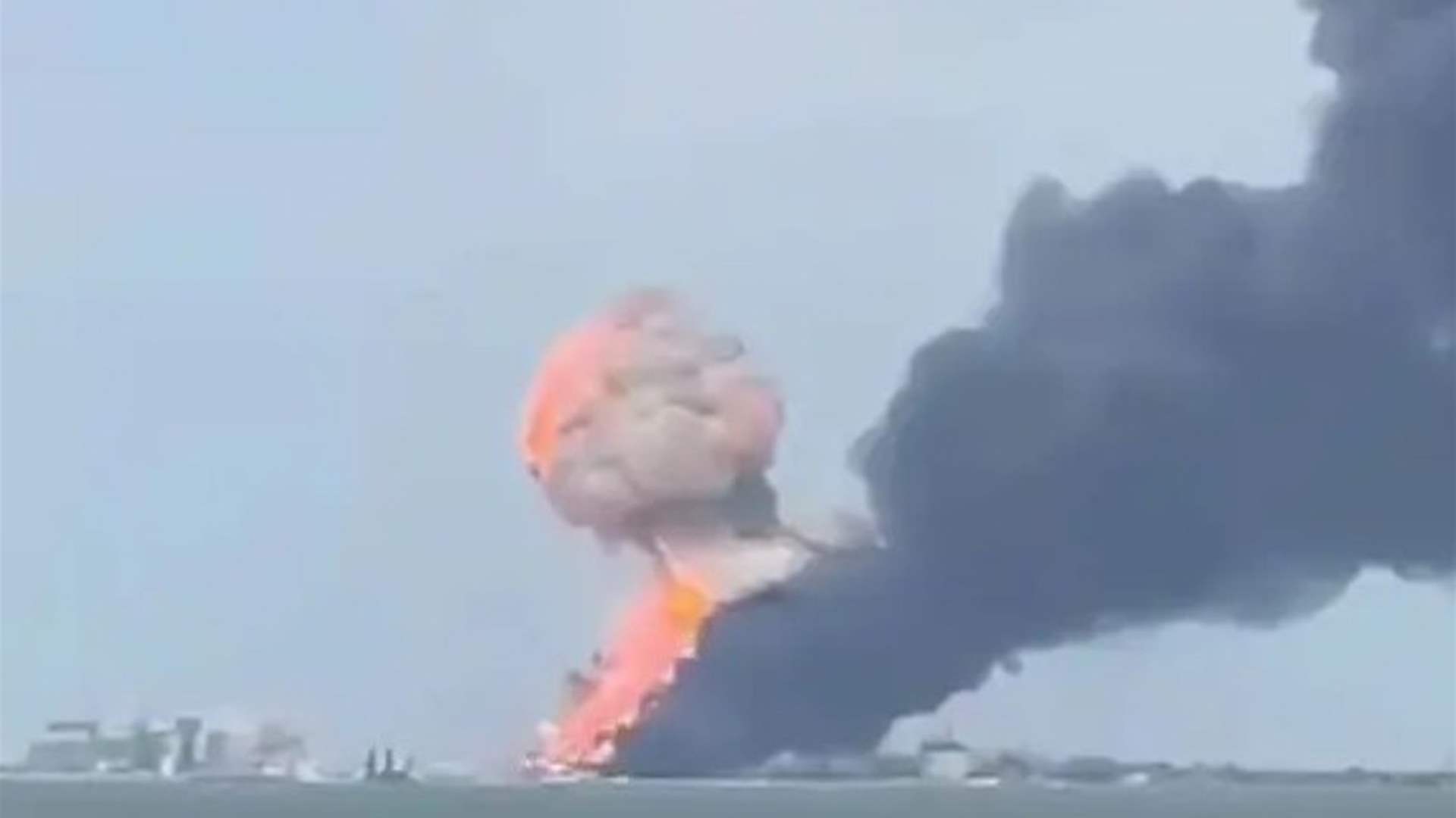 Ukraine's Navy says it destroyed Russian ferry in attack