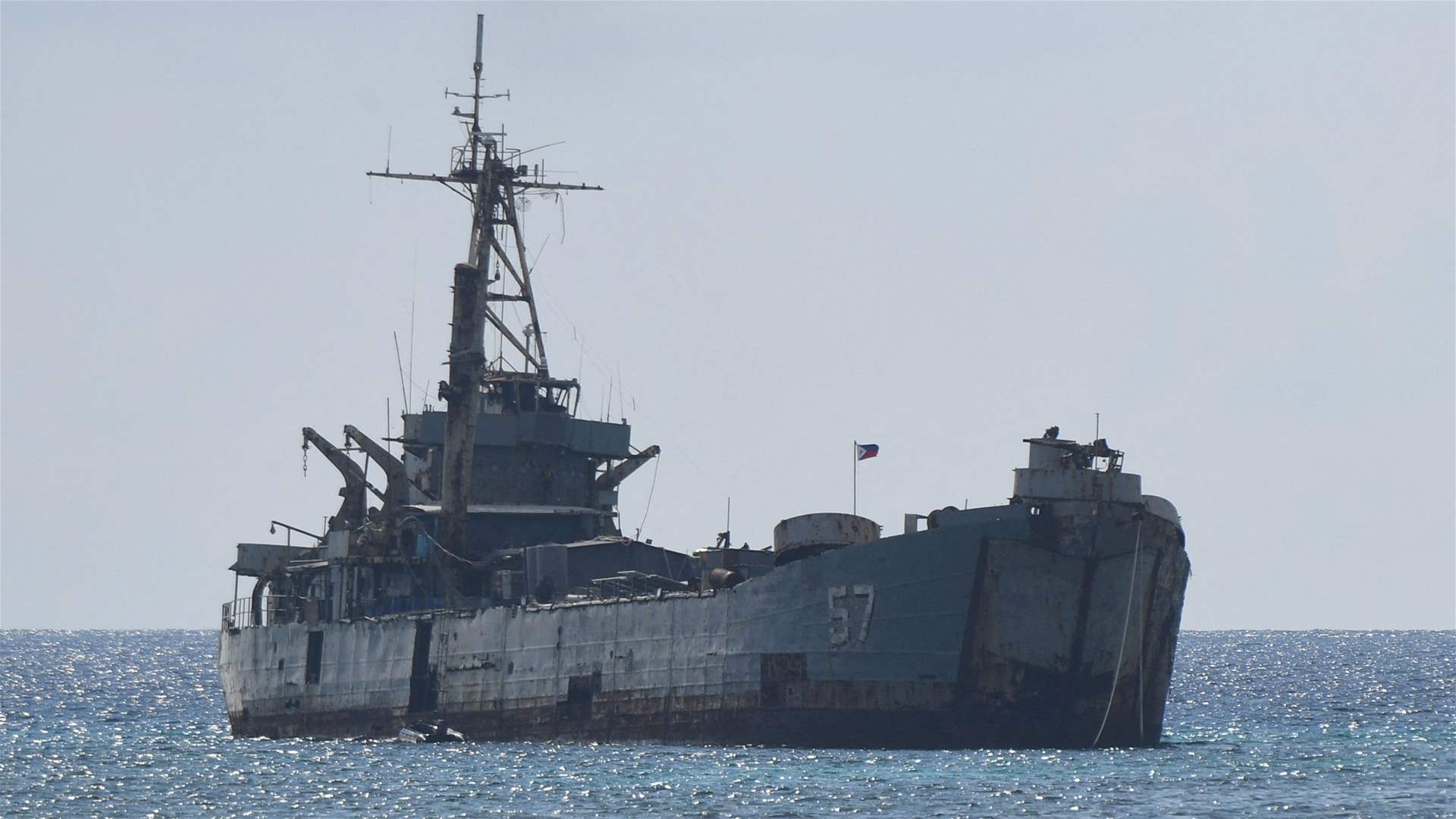 Philippines says China vessels ram, water cannon its ship