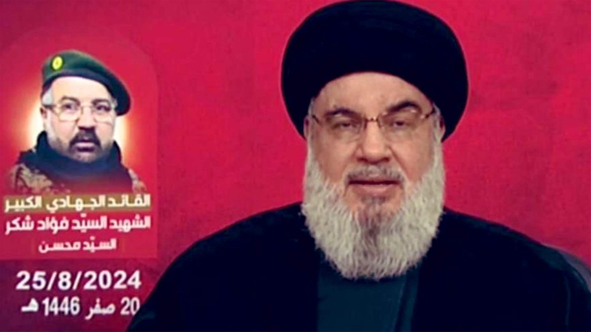 Hezbollah&#39;s Nasrallah: Further responses are expected from Iran and Yemen following Hezbollah&#39;s actions