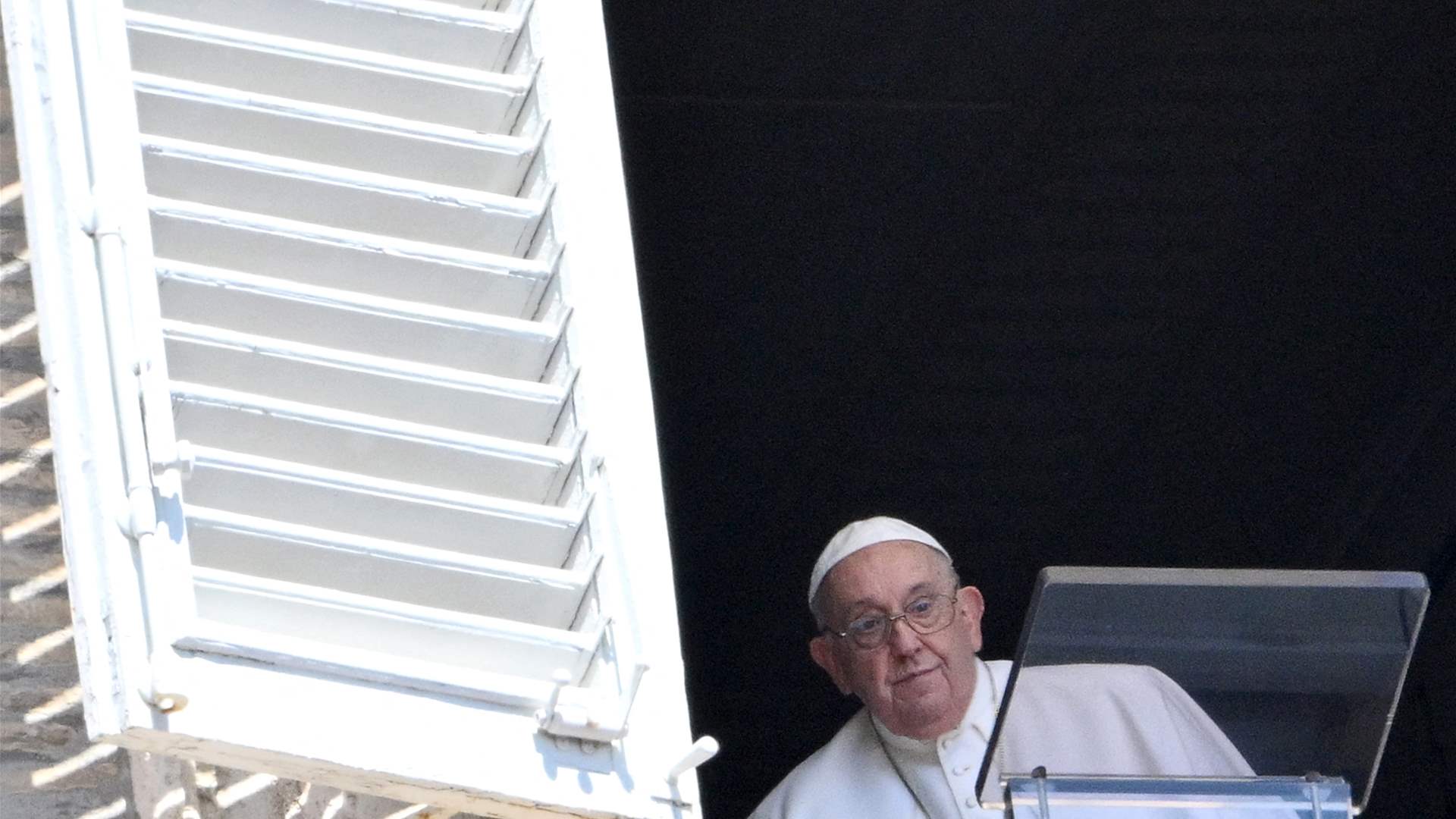 Pope urges &#39;truth, justice&#39; in Beirut port blast as meets bereaved