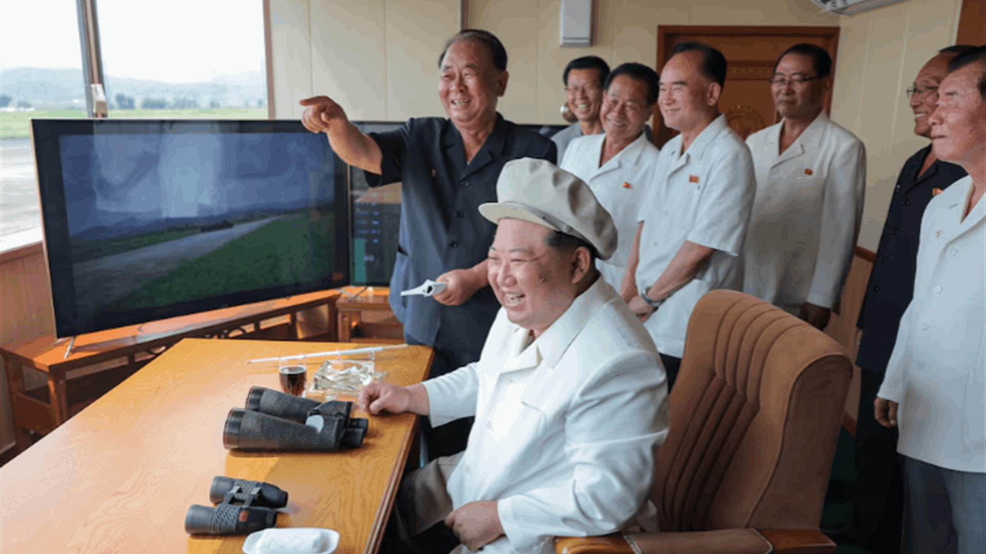 North Korea&#39;s Kim Jong Un oversees tests of &#39;suicide drones&#39;