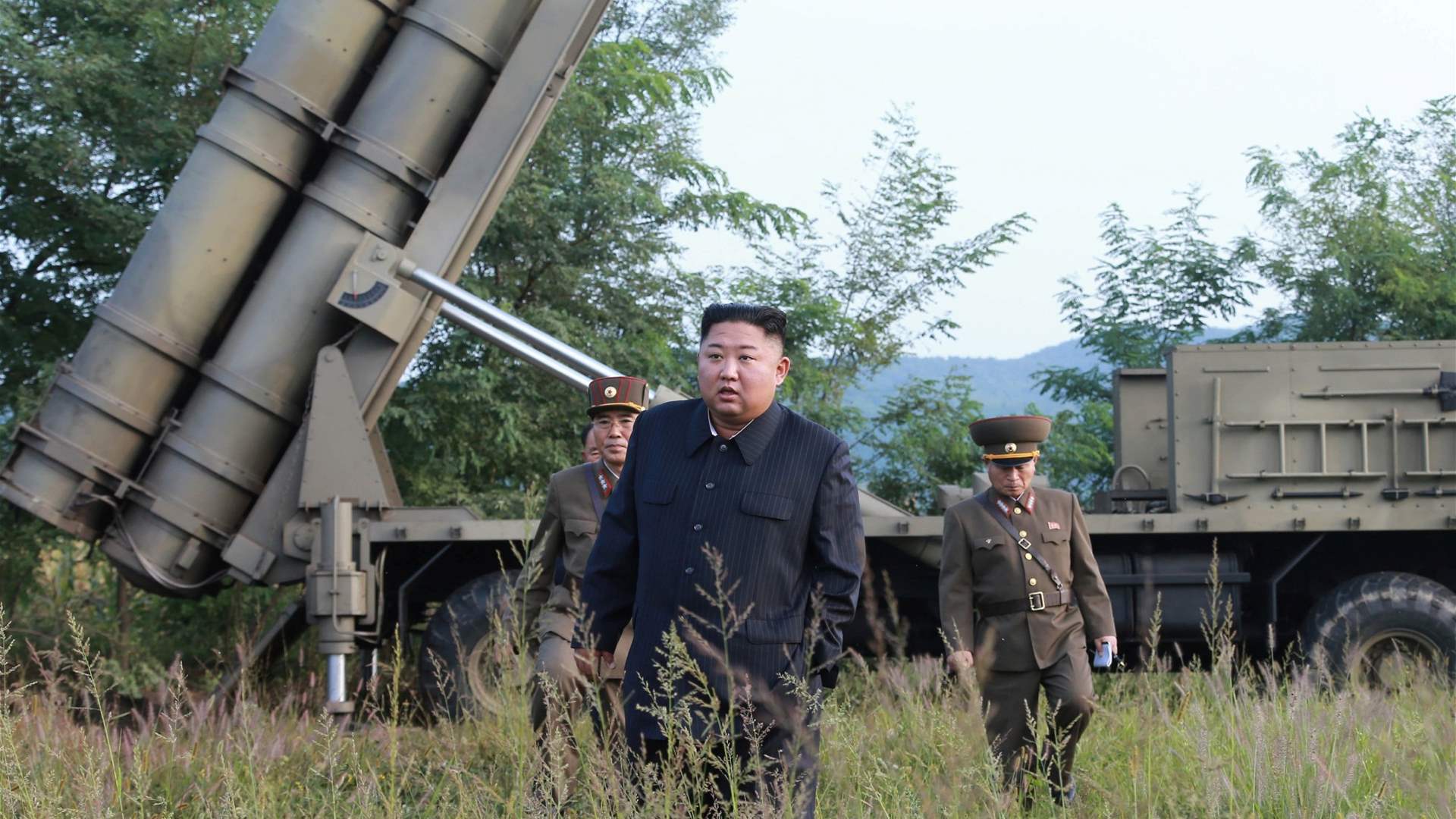 North Korean leader attends test-firing of rocket launcher
