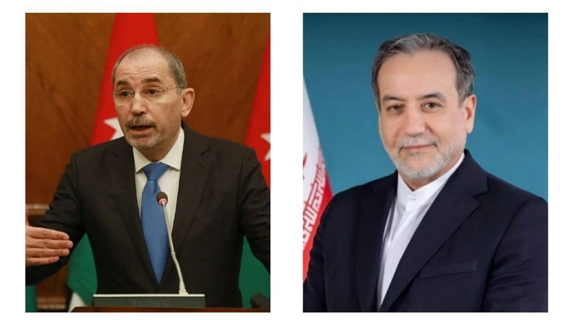 وزير الخارجية الاردني ونظيره الإيراني يبحثان الأوضاع الإقليمية