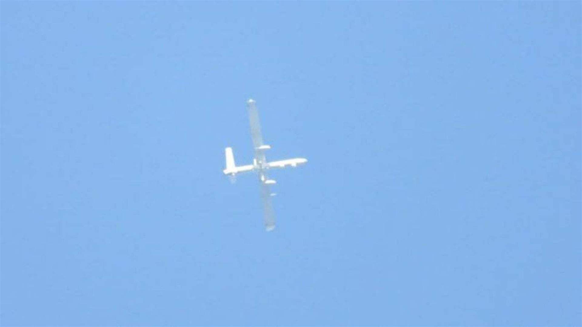 Israeli drone drops bombs near border wall in Kfarkela, South Lebanon