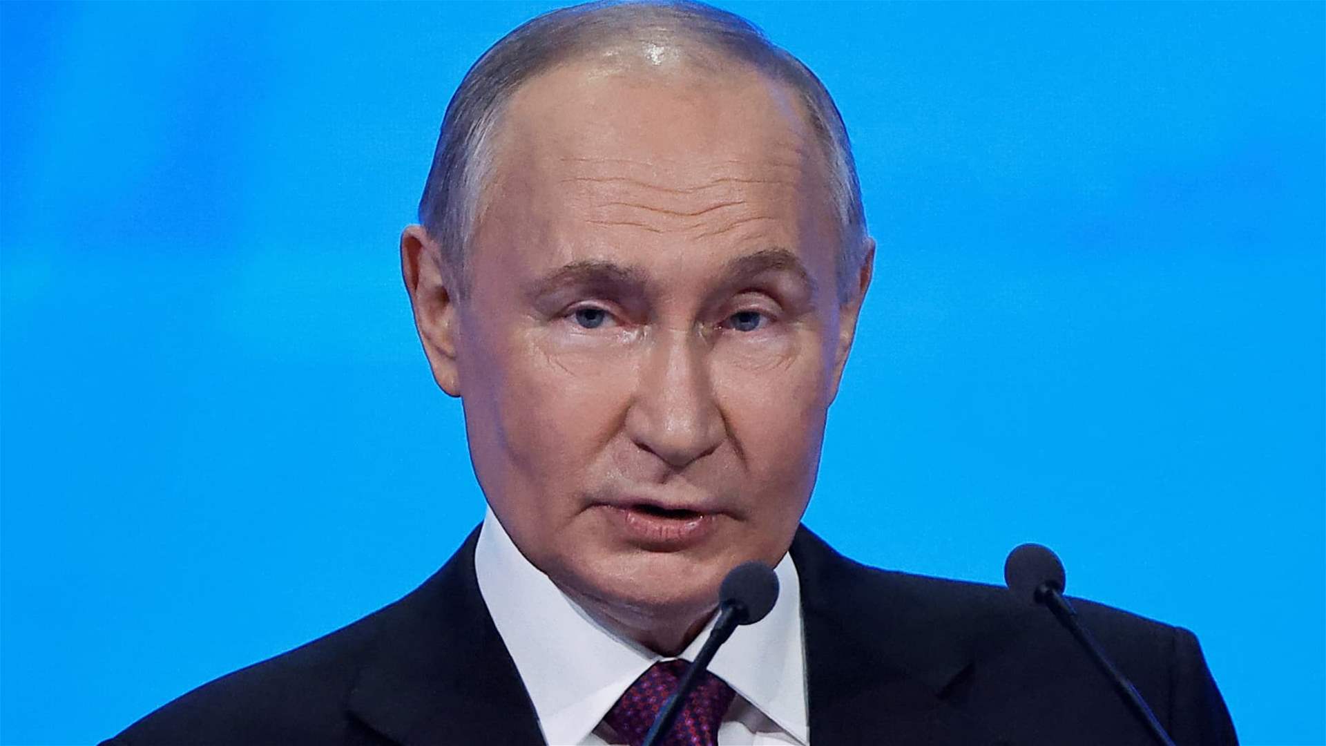 Putin accuses the West of persecuting Russian journalists