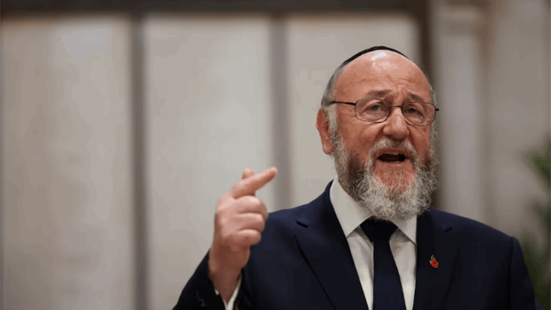 UK chief rabbi slams decision to suspend Israel arms export licenses