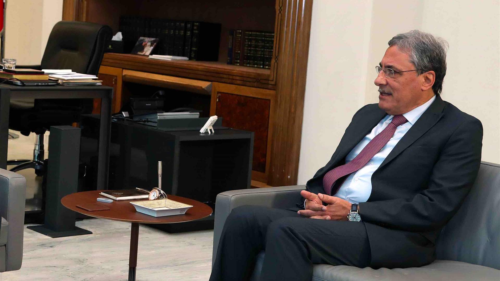 Justice Minister Henri Khoury on Riad Salameh&#39;s arrest: Judiciary has spoken, we respect its decision