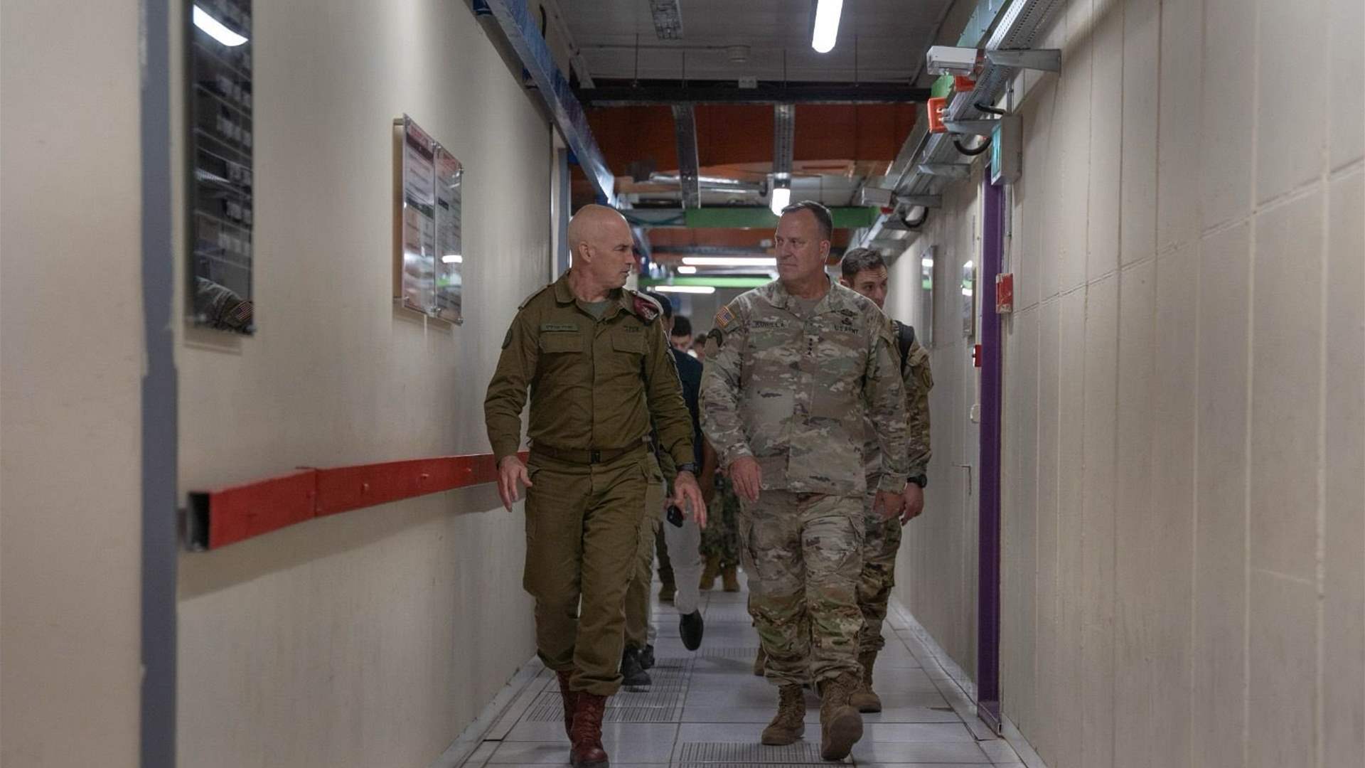 قائدُ القيادة المركزية للجيش الأميركي في إسرائيل