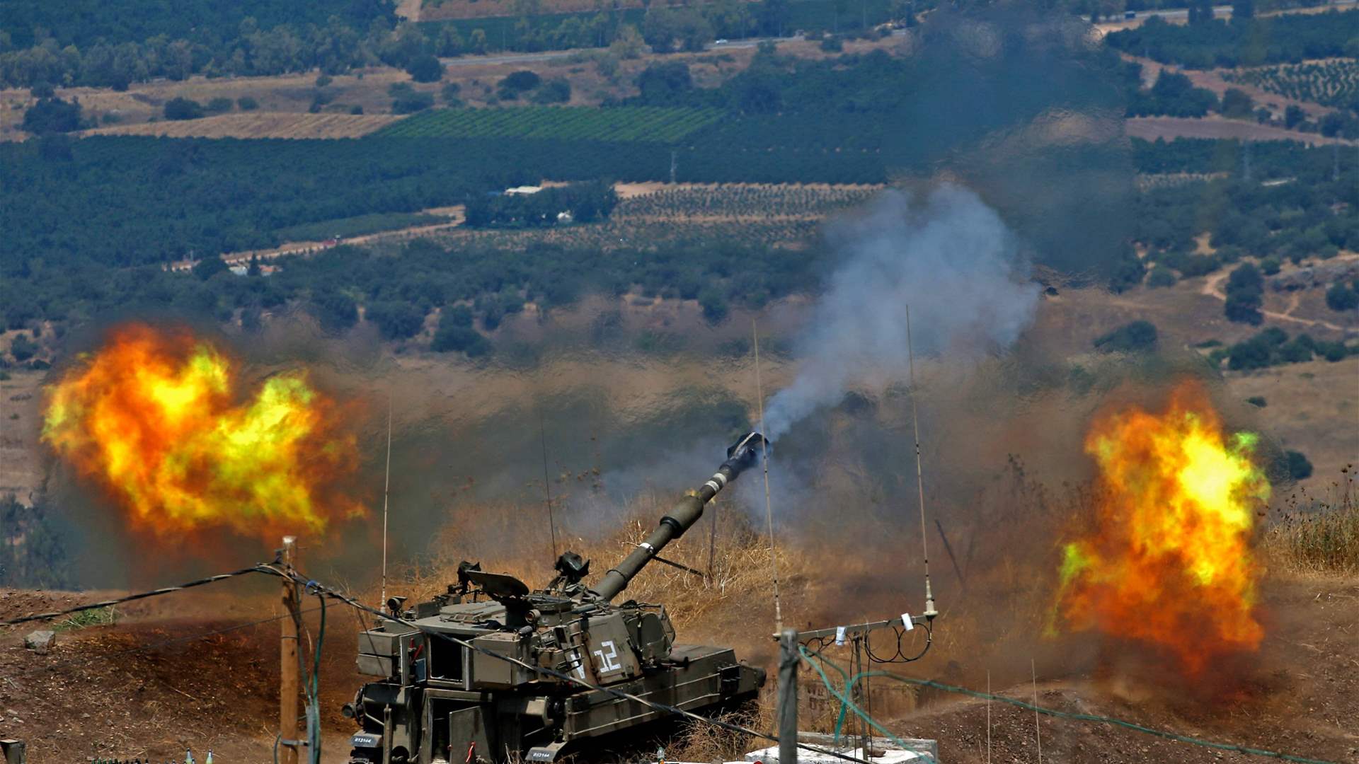 Israel's Kan Radio: 150 rockets fired across the border from Lebanon