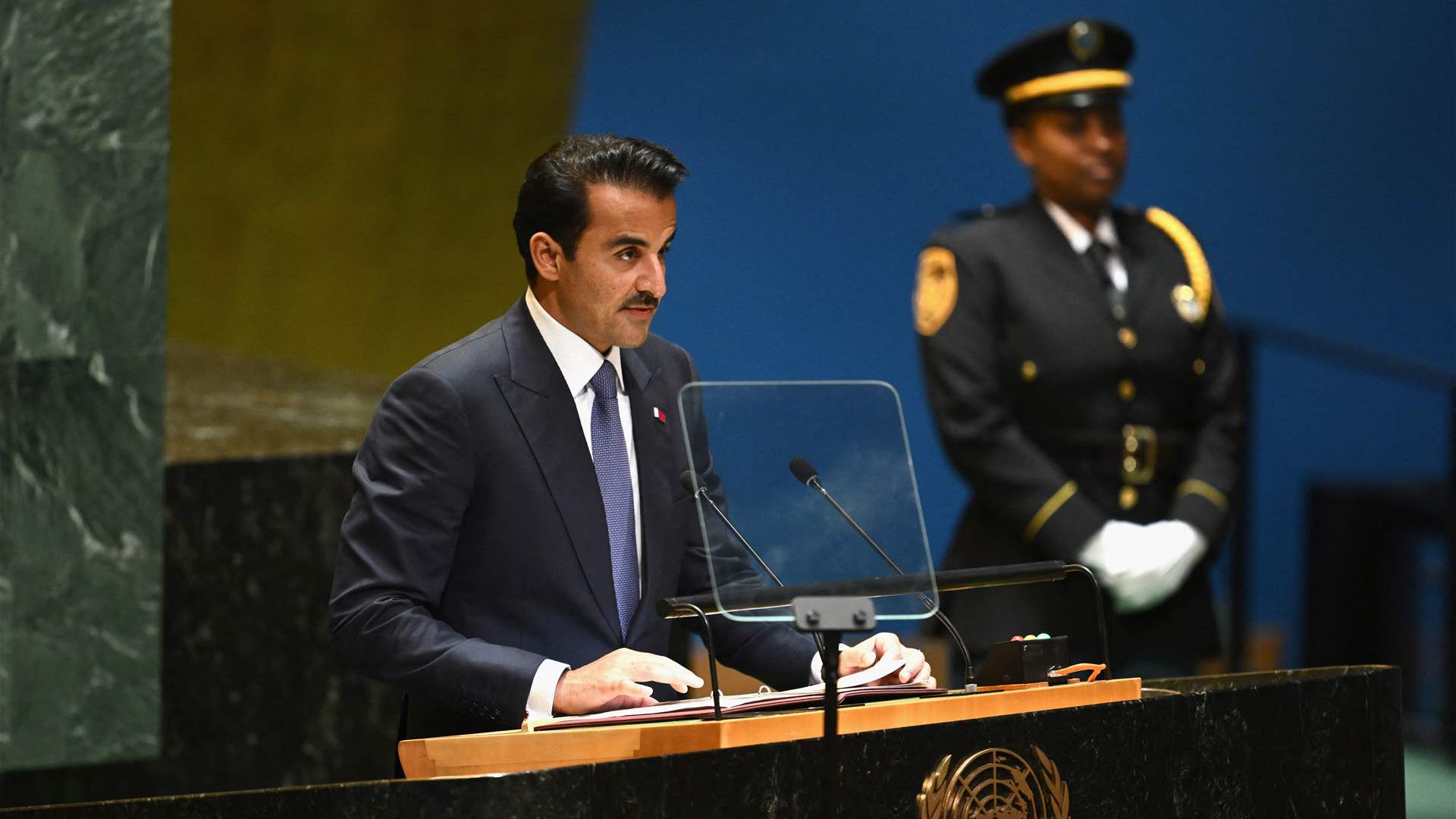 Qatar's emir calls Israeli war in Gaza a 'genocide'