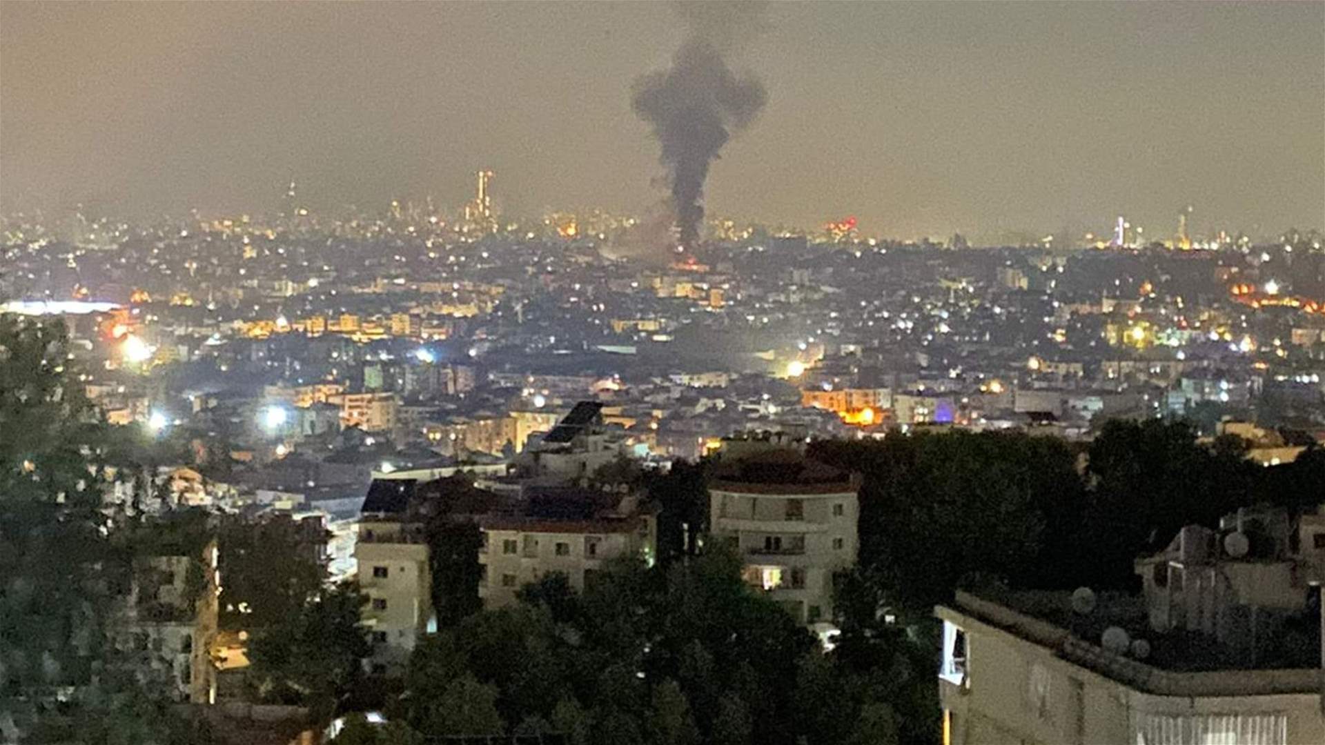 Israel strikes Beirut's southern suburbs as announced by its army