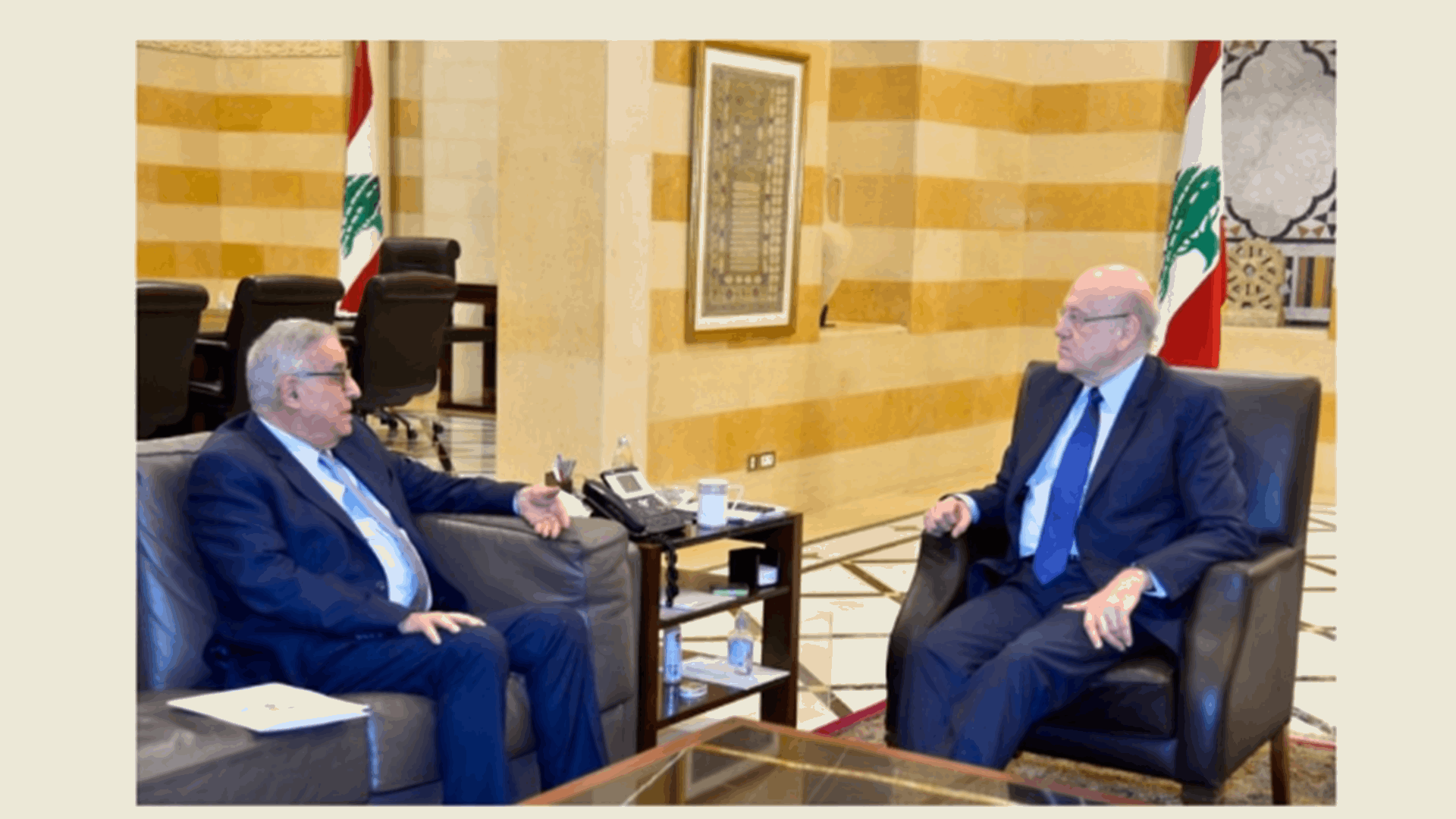 Mikati requests Iranian charg&eacute; d'affaires be summoned over Qalibaf's statements